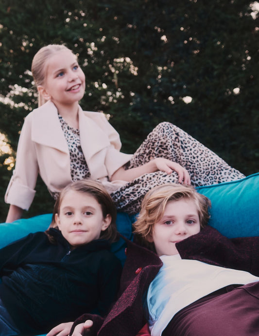 Incity Kız Çocuk Leopar Pileli Pantolon