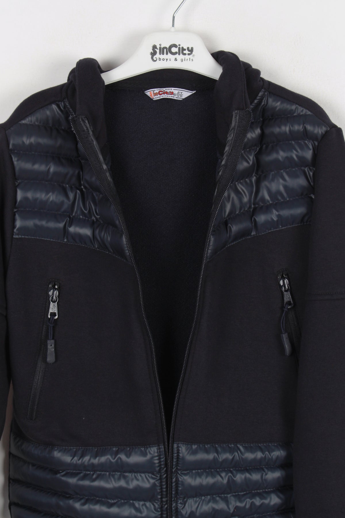 InCity Kids Erkek Çocuk Şişme Parça Detaylı Ceket