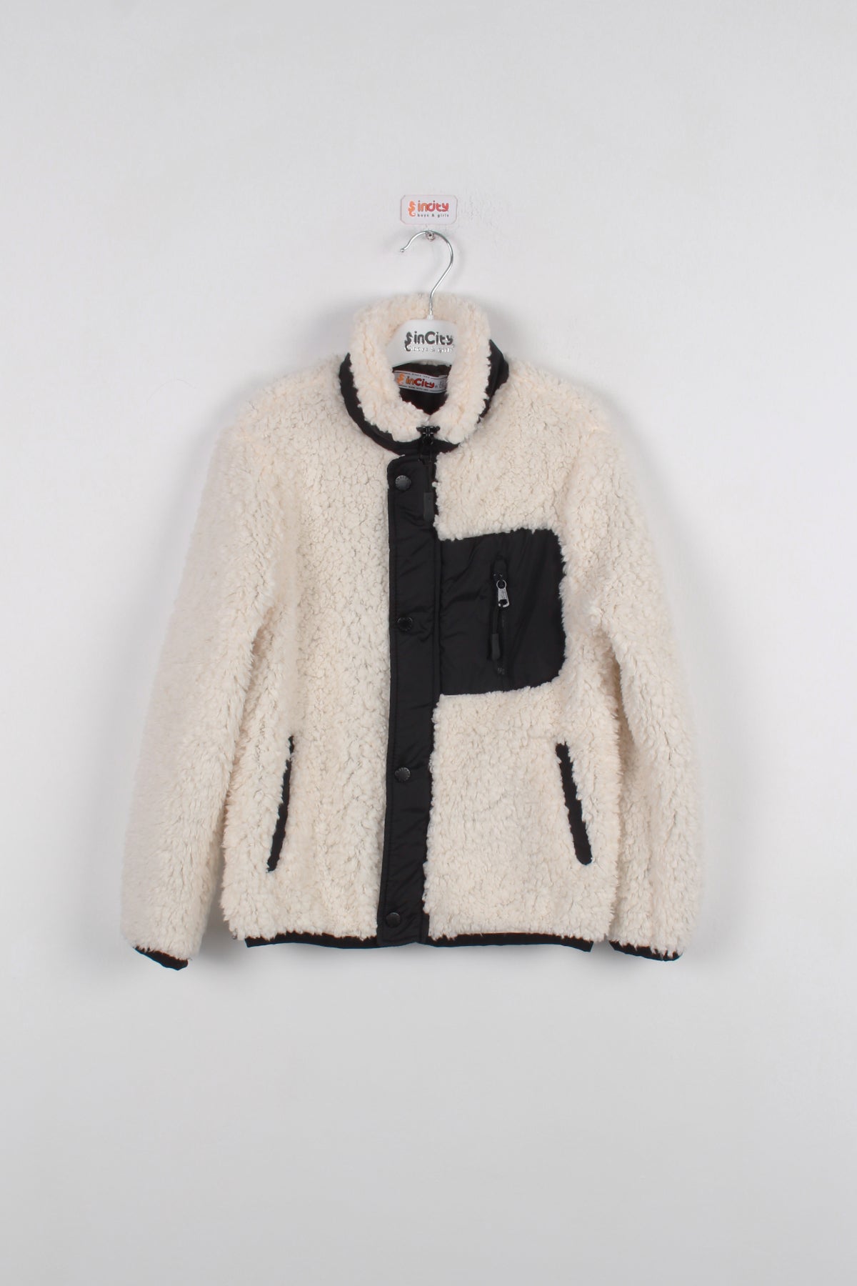 InCity Kids Erkek Çocuk Peluş Mont