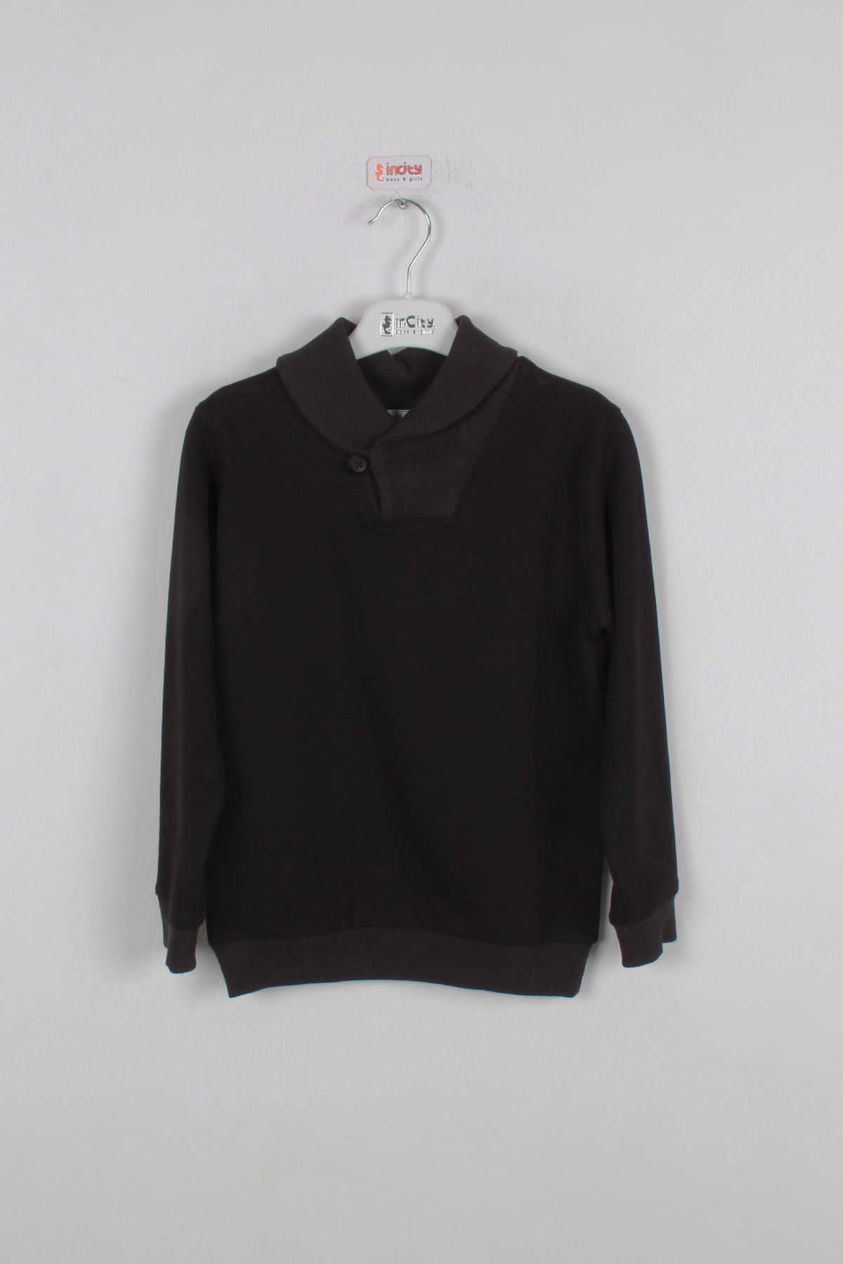 InCity Kids Erkek Düğmeli Yaka Sweatshirt