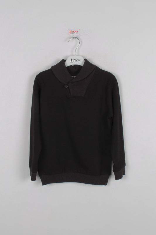 InCity Kids Erkek Düğmeli Yaka Sweatshirt