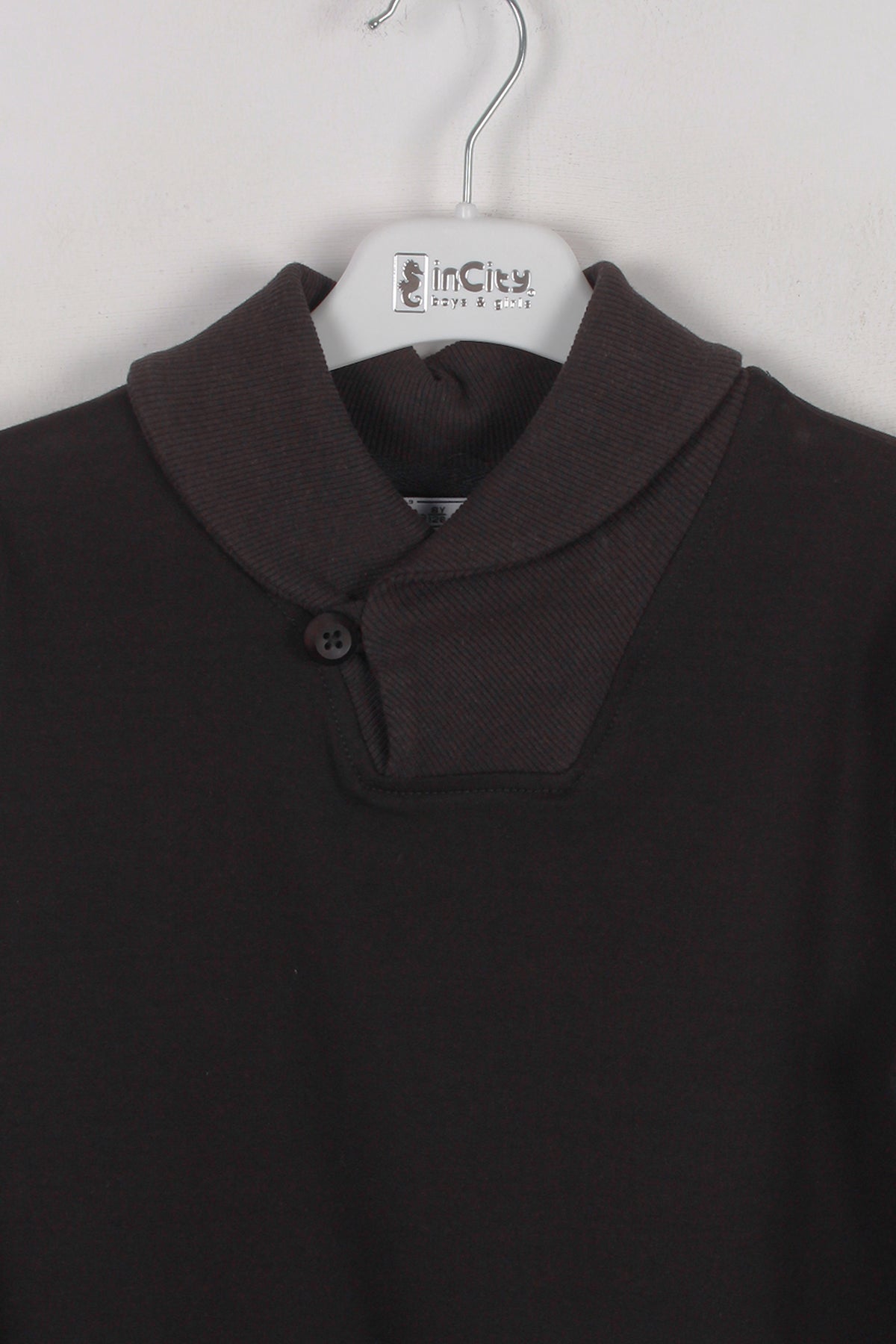 InCity Kids Erkek Düğmeli Yaka Sweatshirt