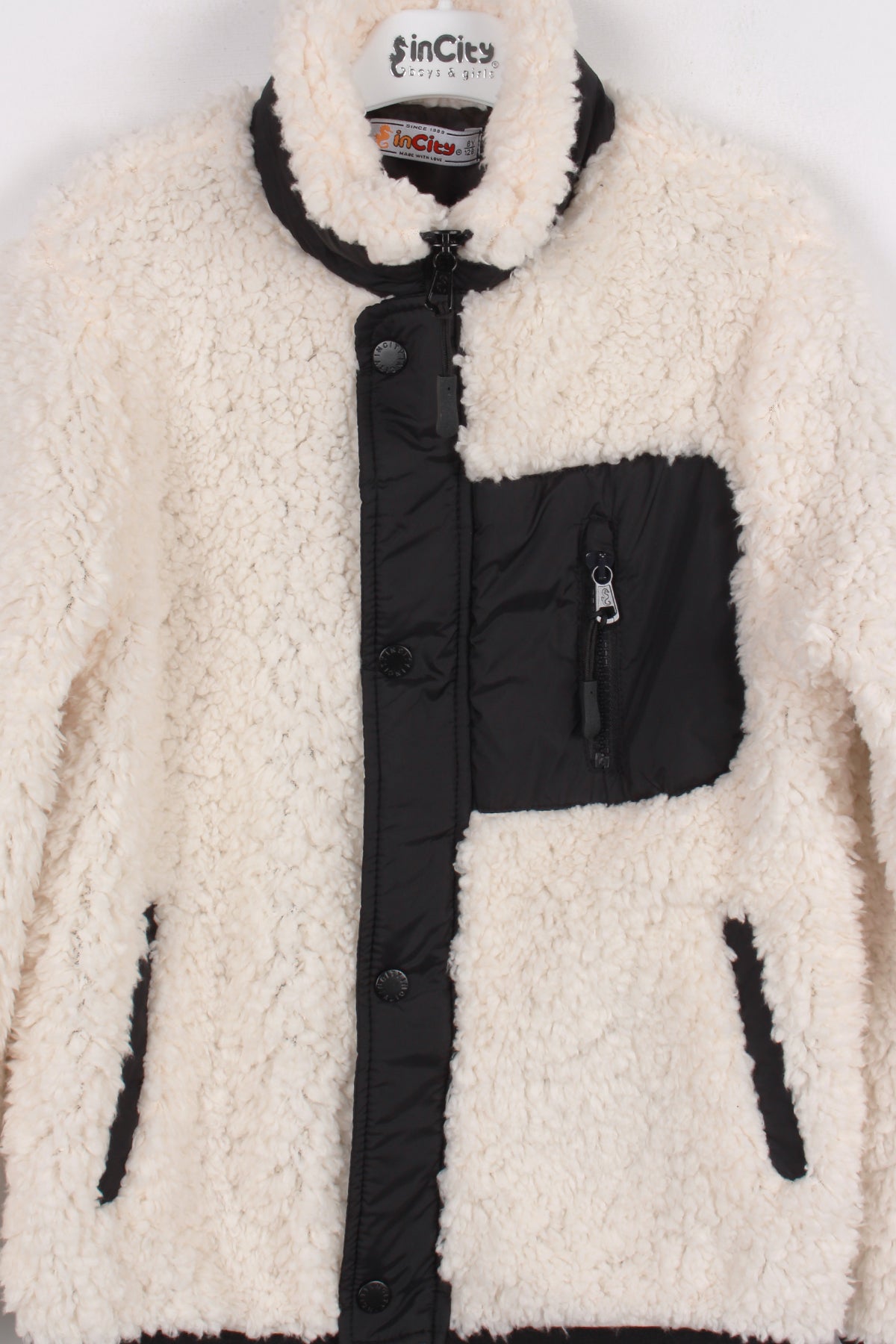 InCity Kids Erkek Çocuk Peluş Mont