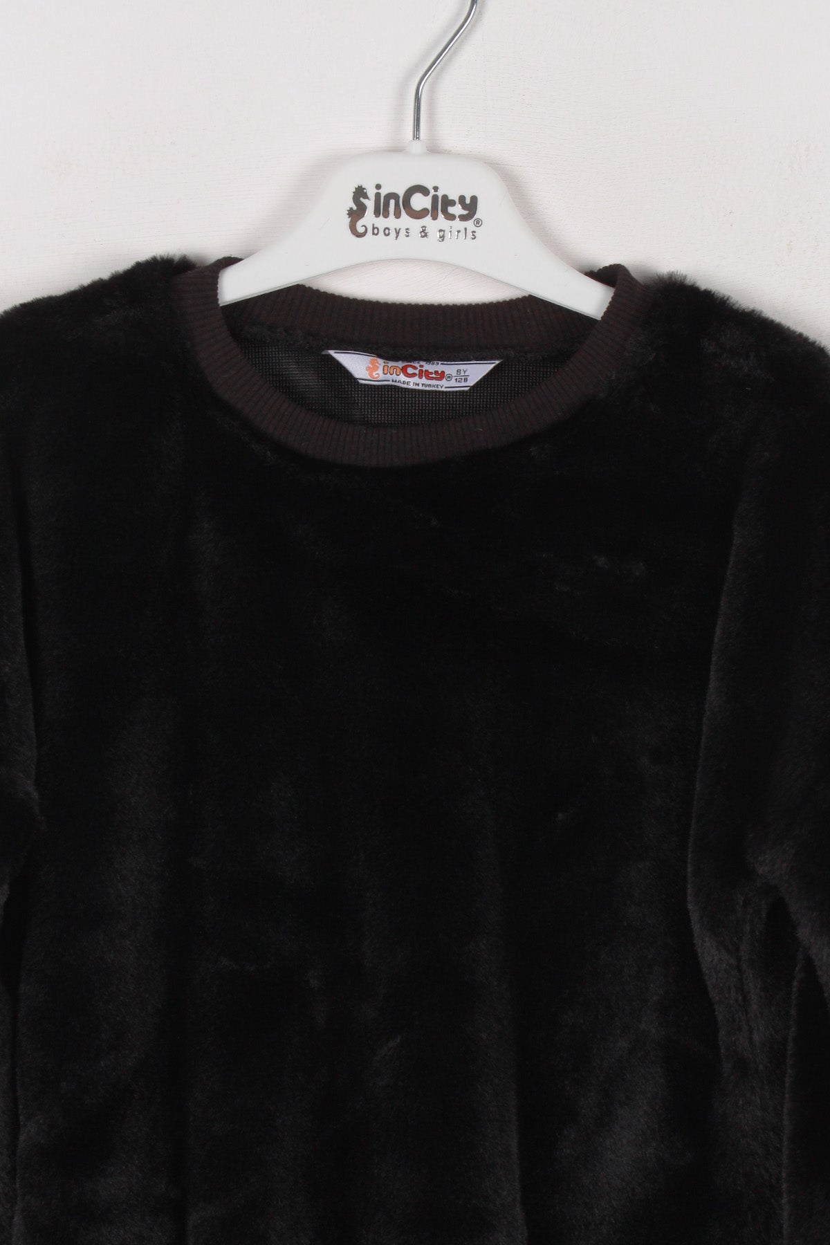 InCity Kids Kız Çocuk Peluş Sweatshirt