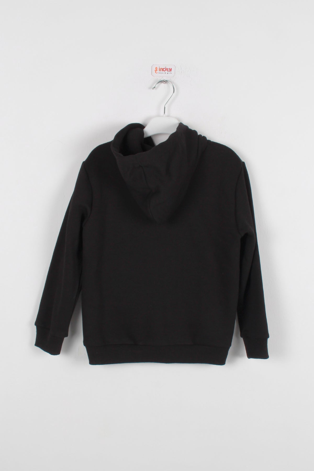 InCity Kids Erkek Çocuk Düğme Cepli Kapüşonlu Fermuarlı Ceket