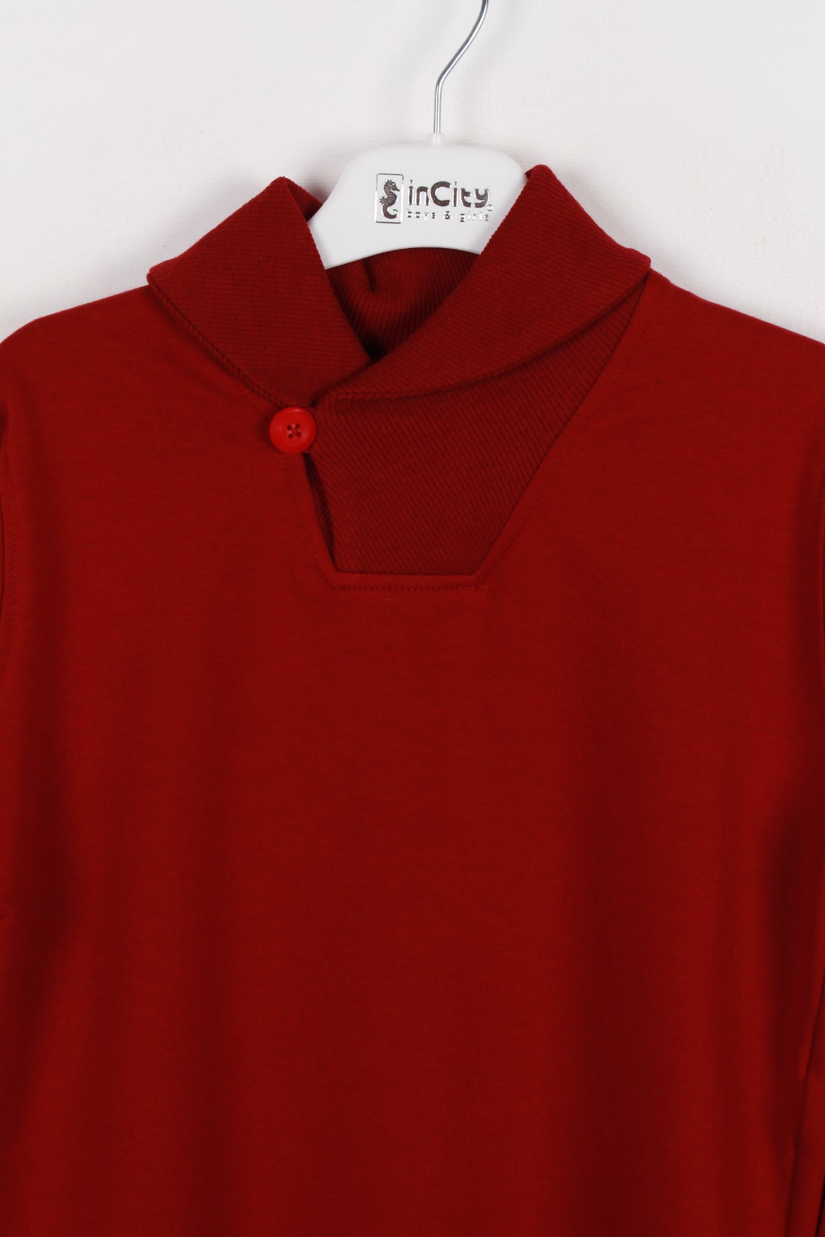 InCity Kids Erkek Düğmeli Yaka Sweatshirt