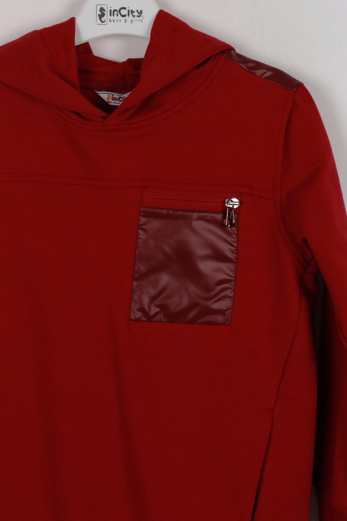 InCity Kids Erkek Çocuk Kapüşonlu Sweatshirt