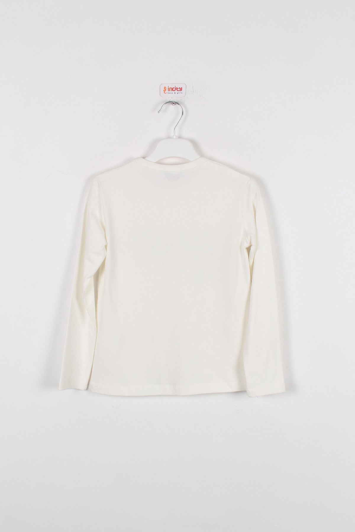 InCity Kids Kız Çocuk Payet Detaylı Paris Uzun Kollu Tişört