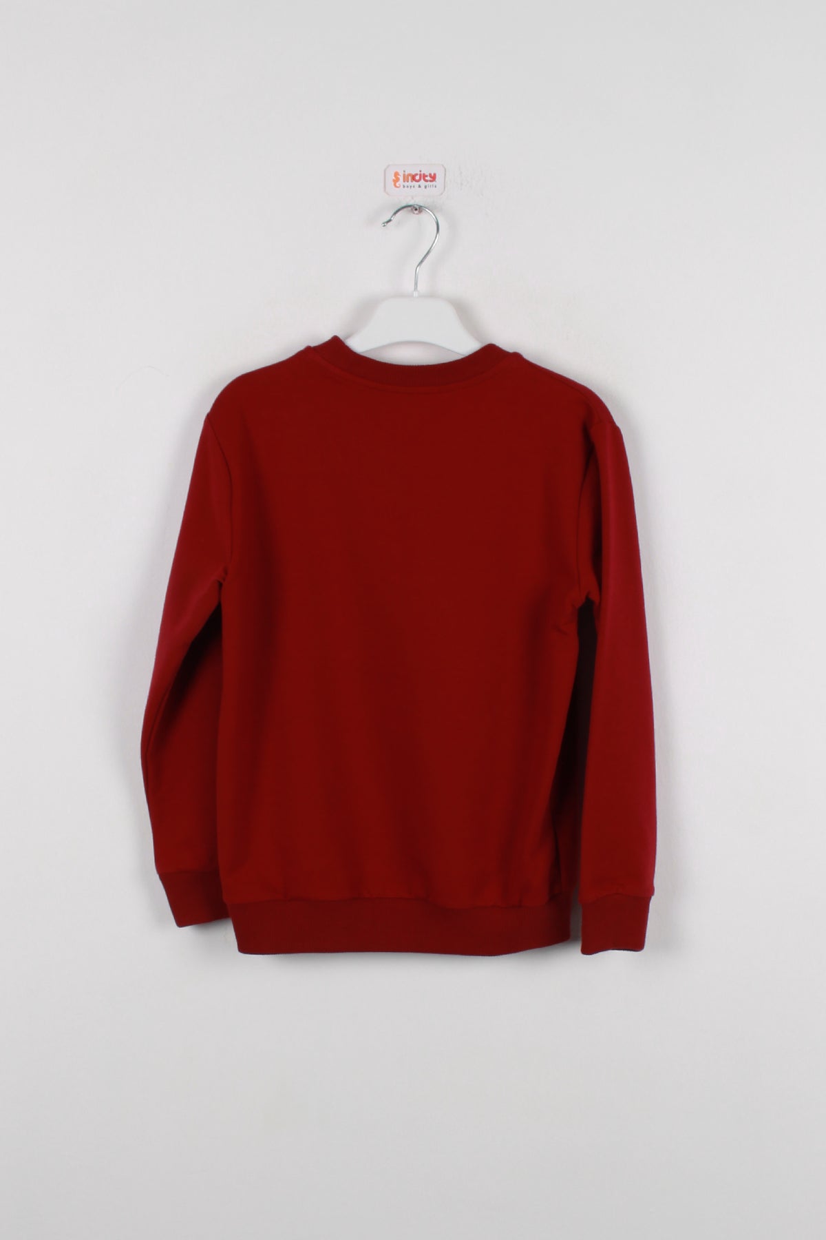 InCity Kids Erkek Çocuk Gülen Pizza Dilim Nakışlı Sweatshirt