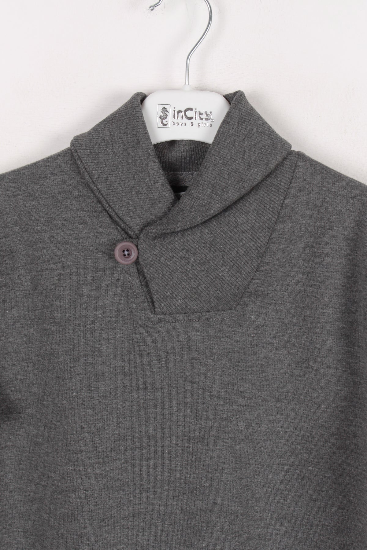 InCity Kids Erkek Düğmeli Yaka Sweatshirt