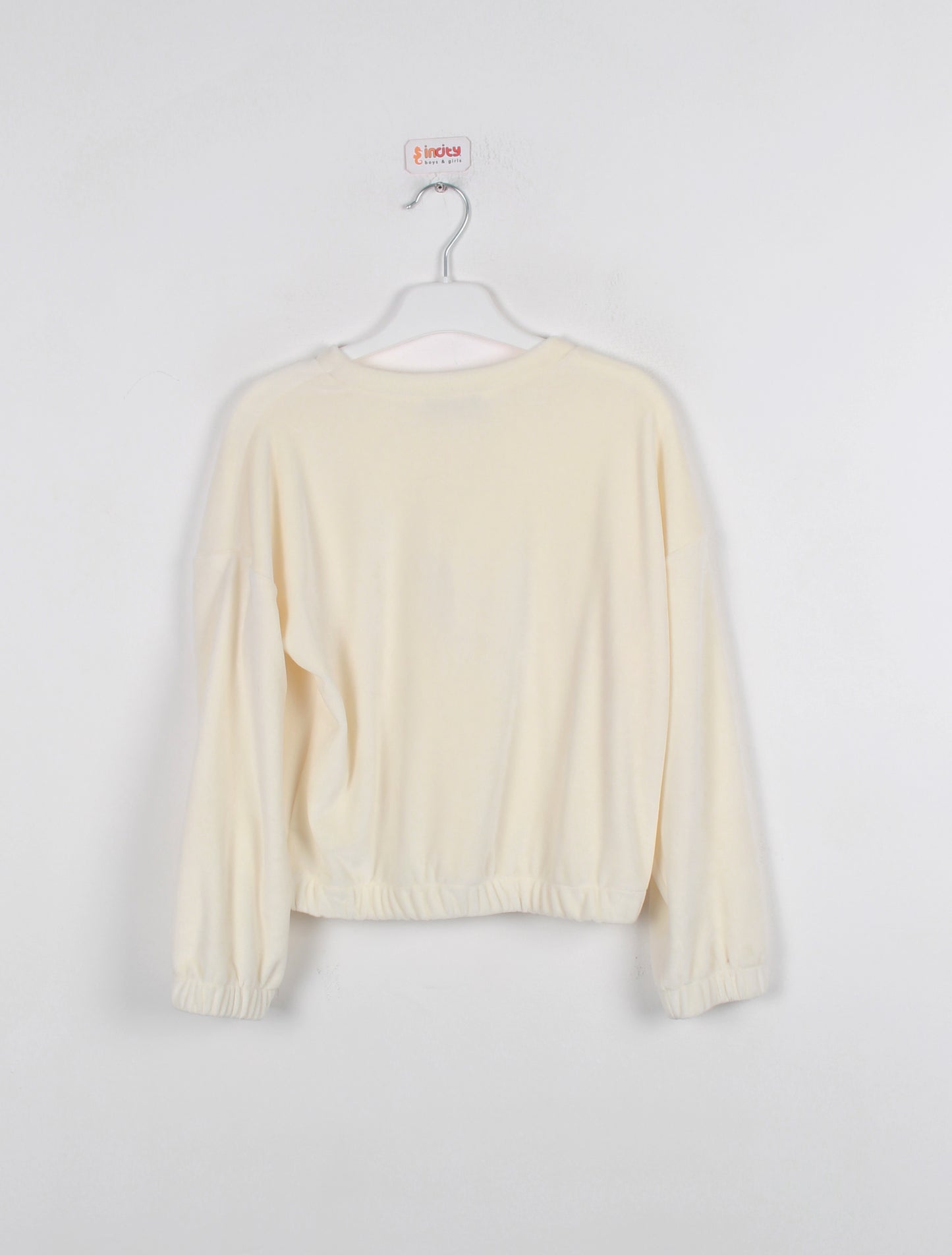 InCity Kids Kız Çocuk Kadife Sweatshirt