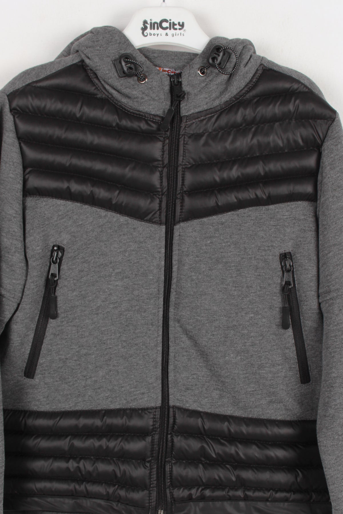 InCity Kids Erkek Çocuk Şişme Parça Detaylı Ceket