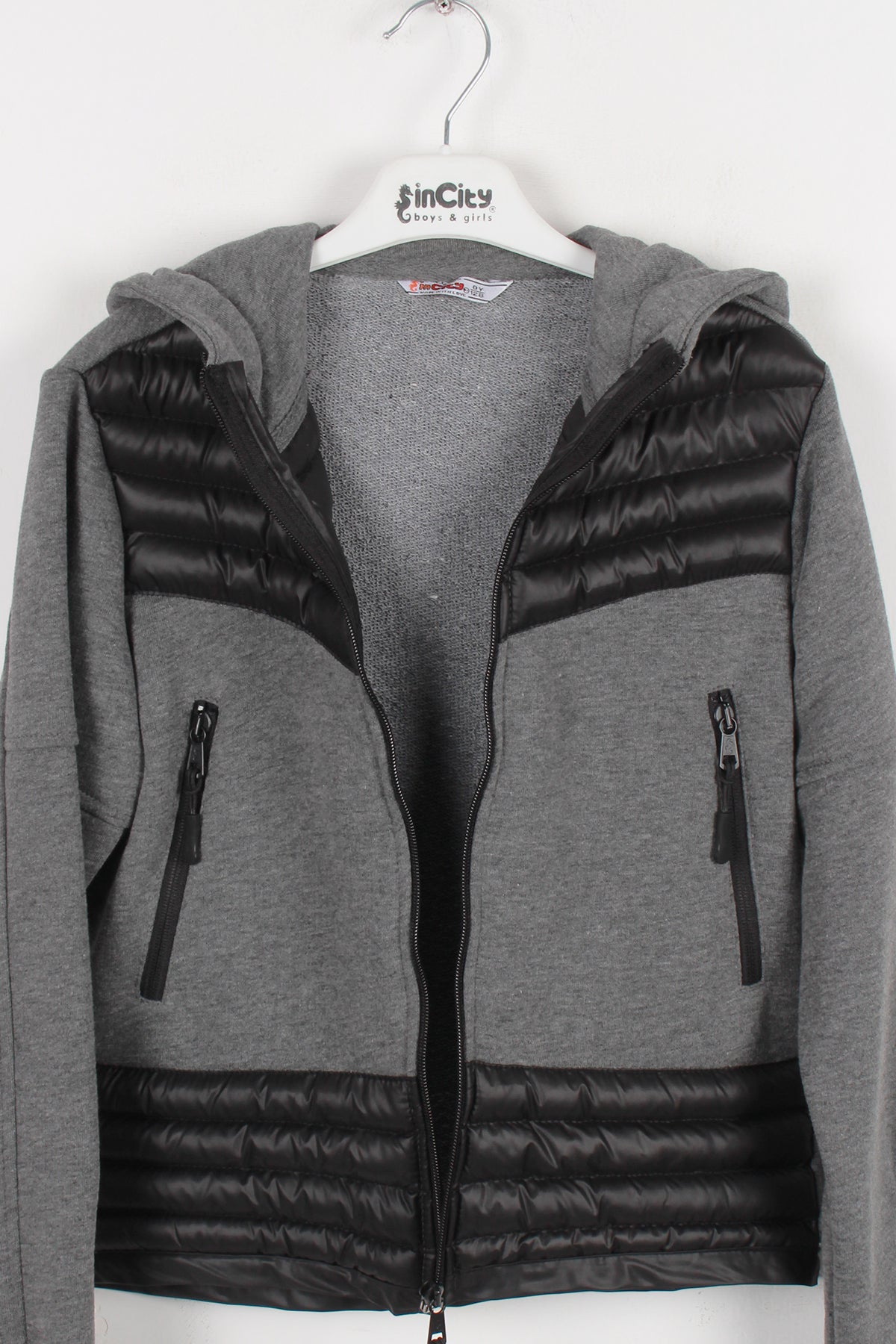 InCity Kids Erkek Çocuk Şişme Parça Detaylı Ceket