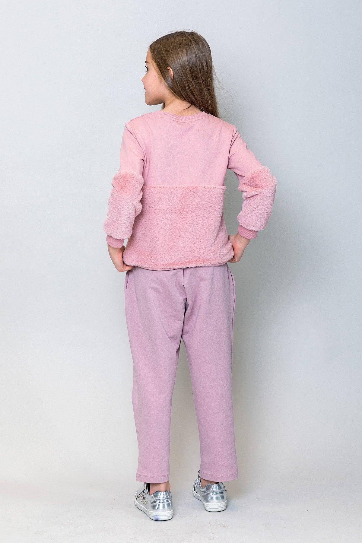 InCity Kids Kız Çocuk Bol Kesim Eşofman Altı