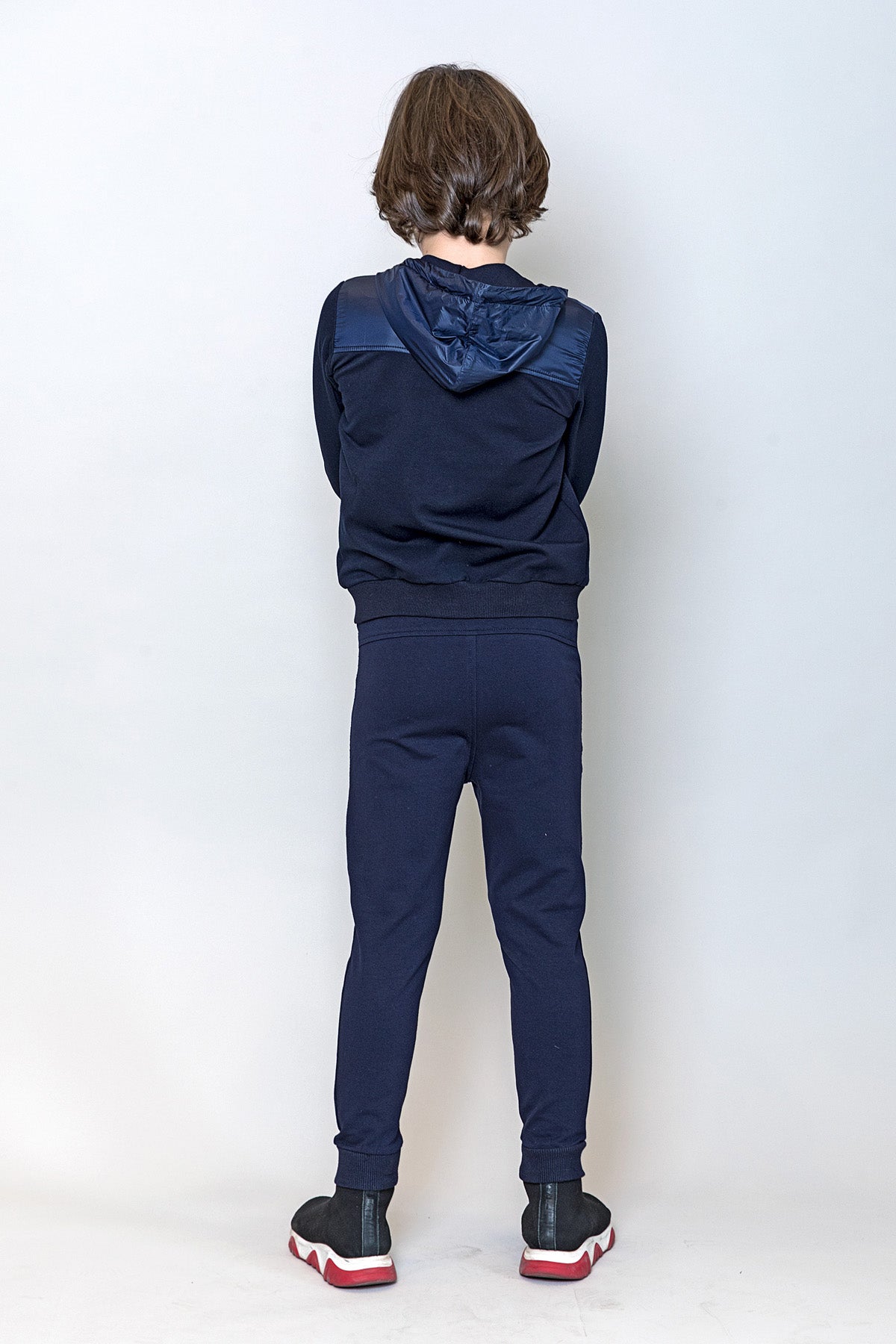 InCity Kids Erkek Çocuk Fermuarlı Kapüşonlu Sweatshirt