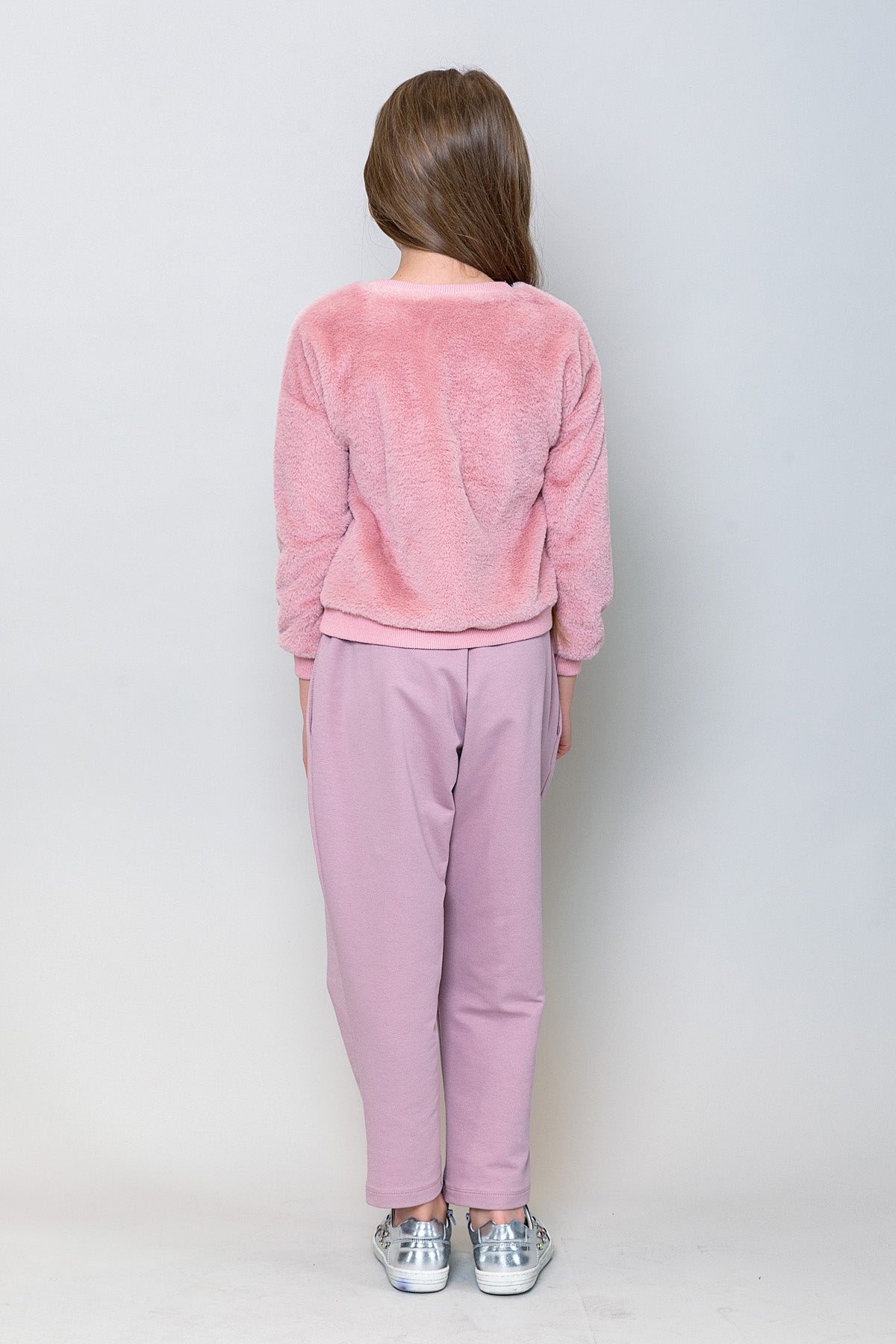 InCity Kids Kız Çocuk Peluş Sweatshirt