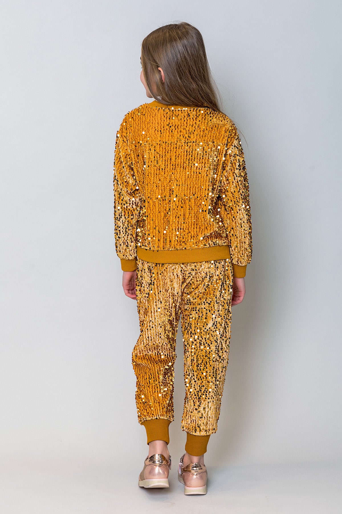 InCity Kids Kız Çocuk Pullu Jogger Pantolon