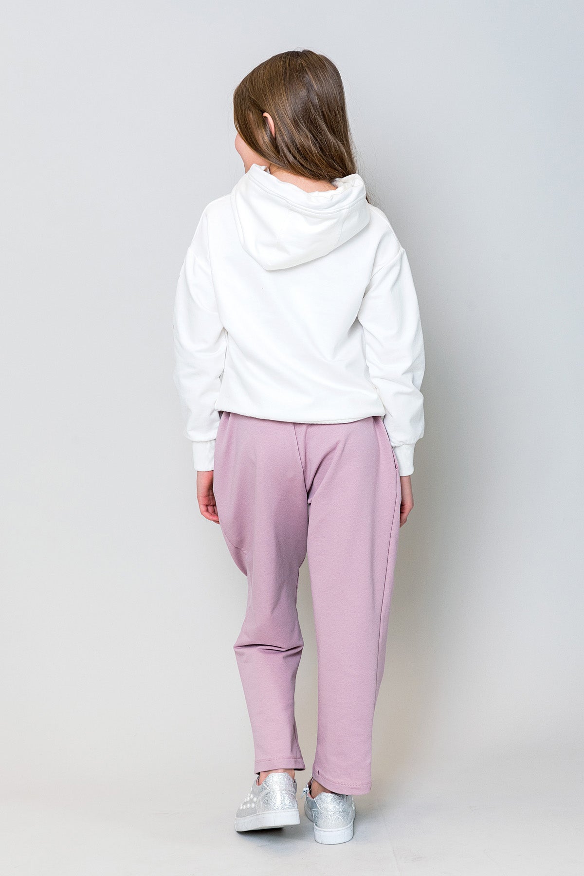 InCity Kids Kız Çocuk Kapüşonlu New York Baskılı Sweatshirt