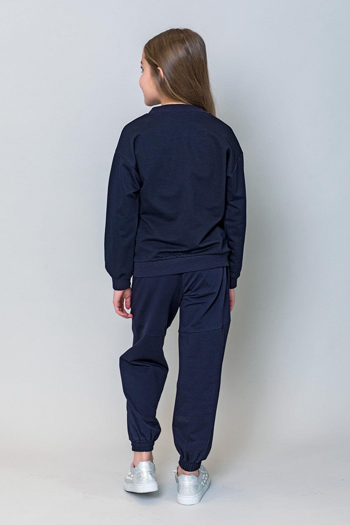 InCity Kids Kız Çocuk İncili Sweatshirt