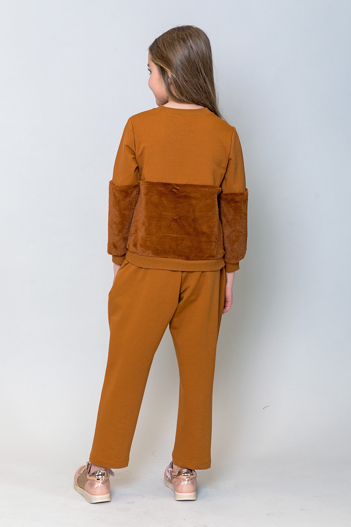 InCity Kids Kız Çocuk Bol Kesim Eşofman Altı