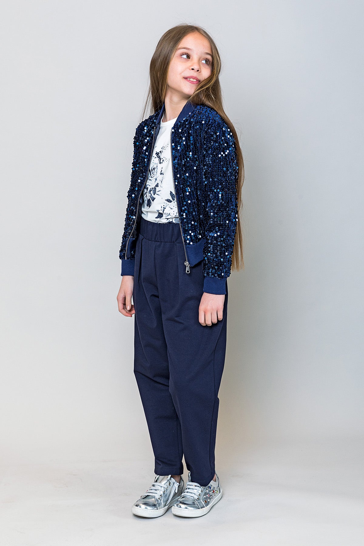 InCity Kids Kız Çocuk Bol Kesim Eşofman Altı