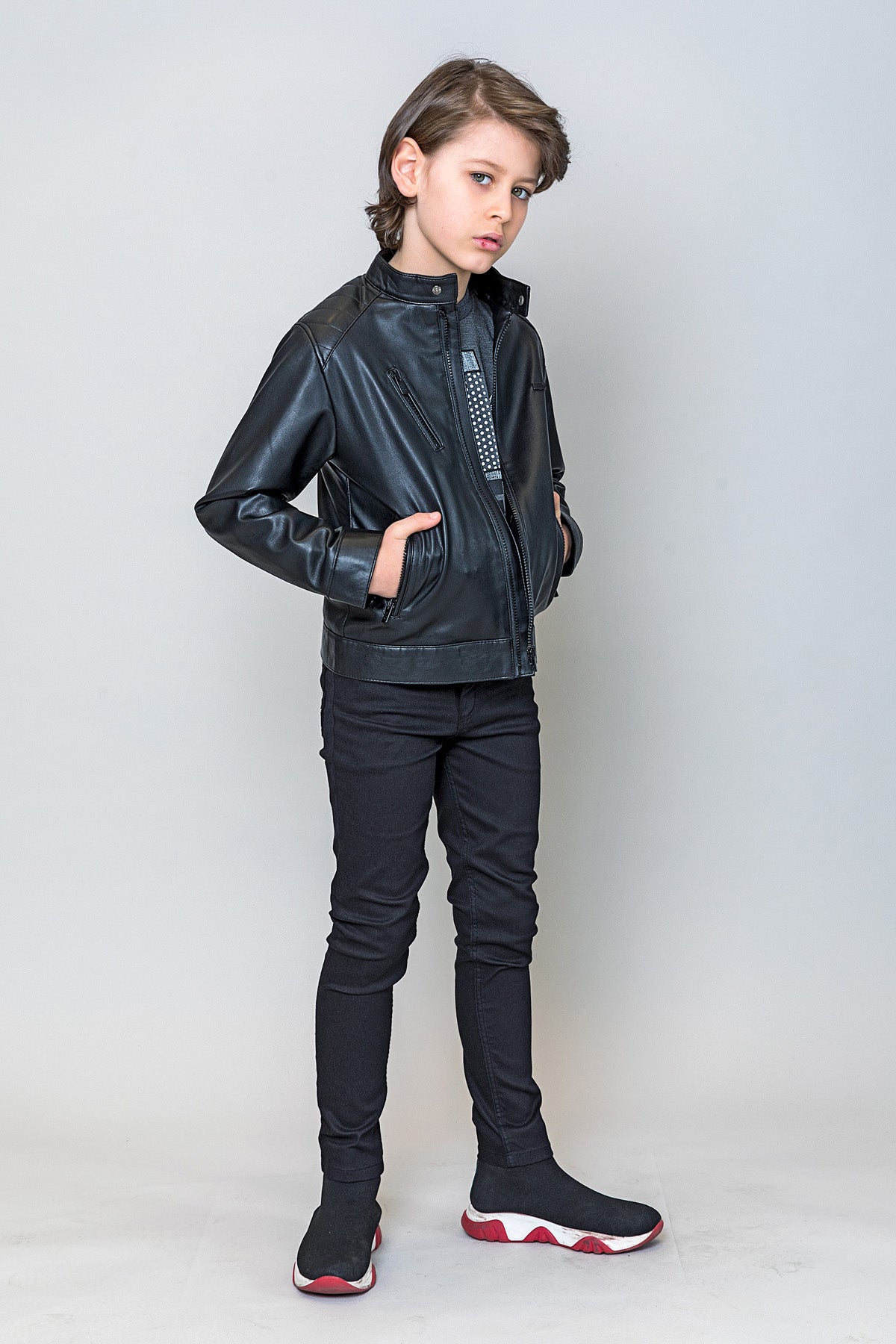 InCity Kids Erkek Çocuk Beli Ayarlanabilir Arka Cep Nakış Detaylı Pantalon