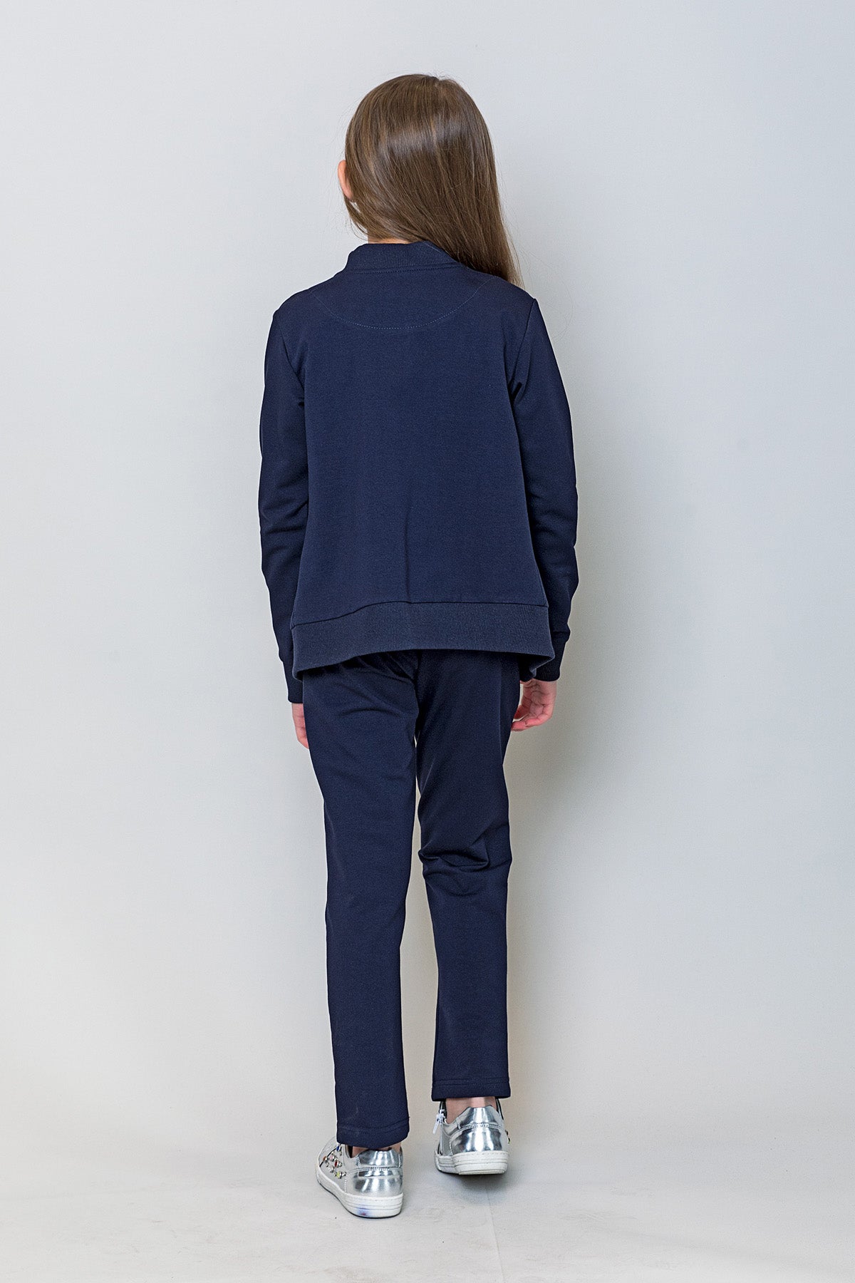 InCity Kids Kız Çocuk Taş Detaylı Şık Eşofman Takımı (2 Parça)