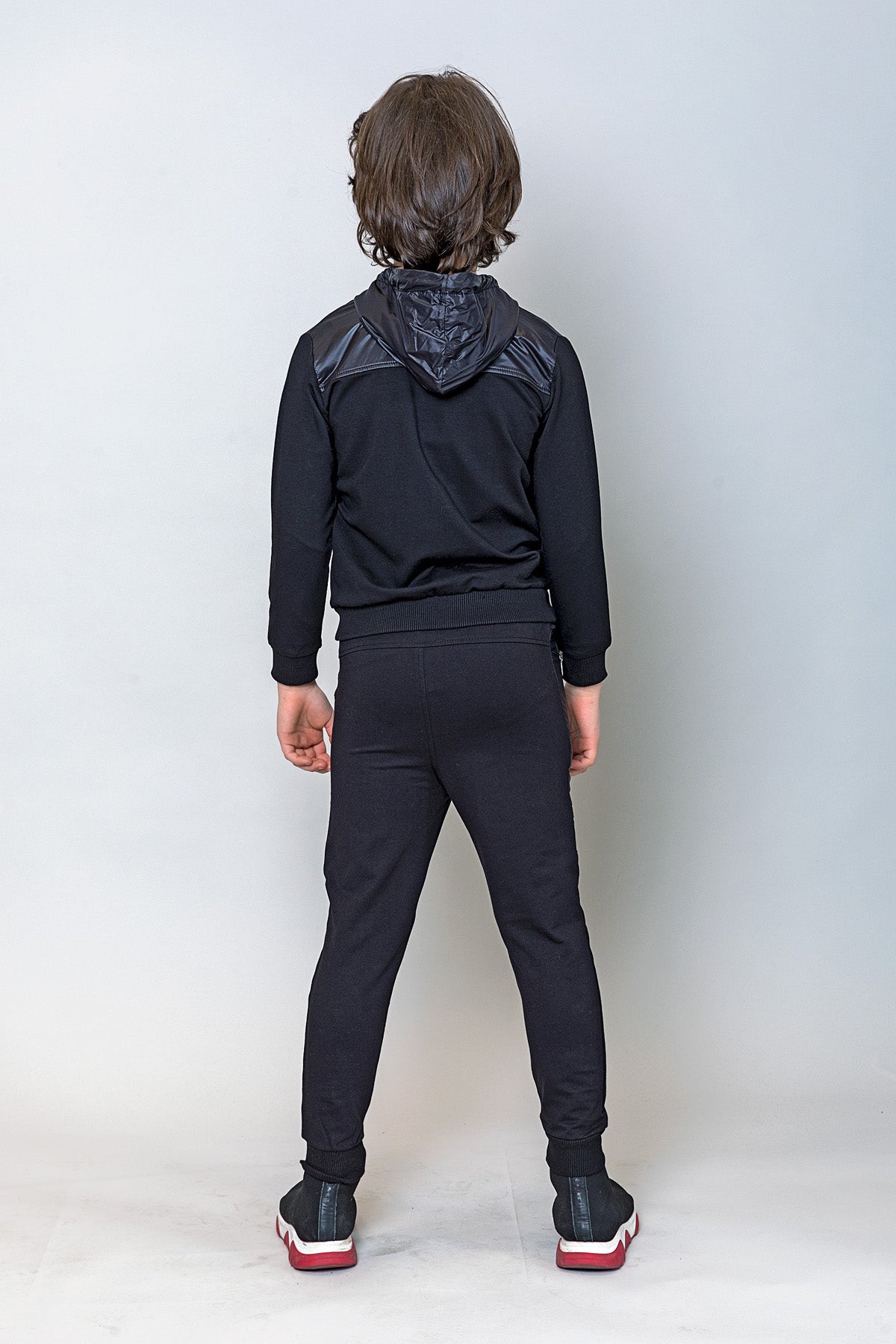 InCity Kids Erkek Çocuk Fermuarlı Kapüşonlu Sweatshirt