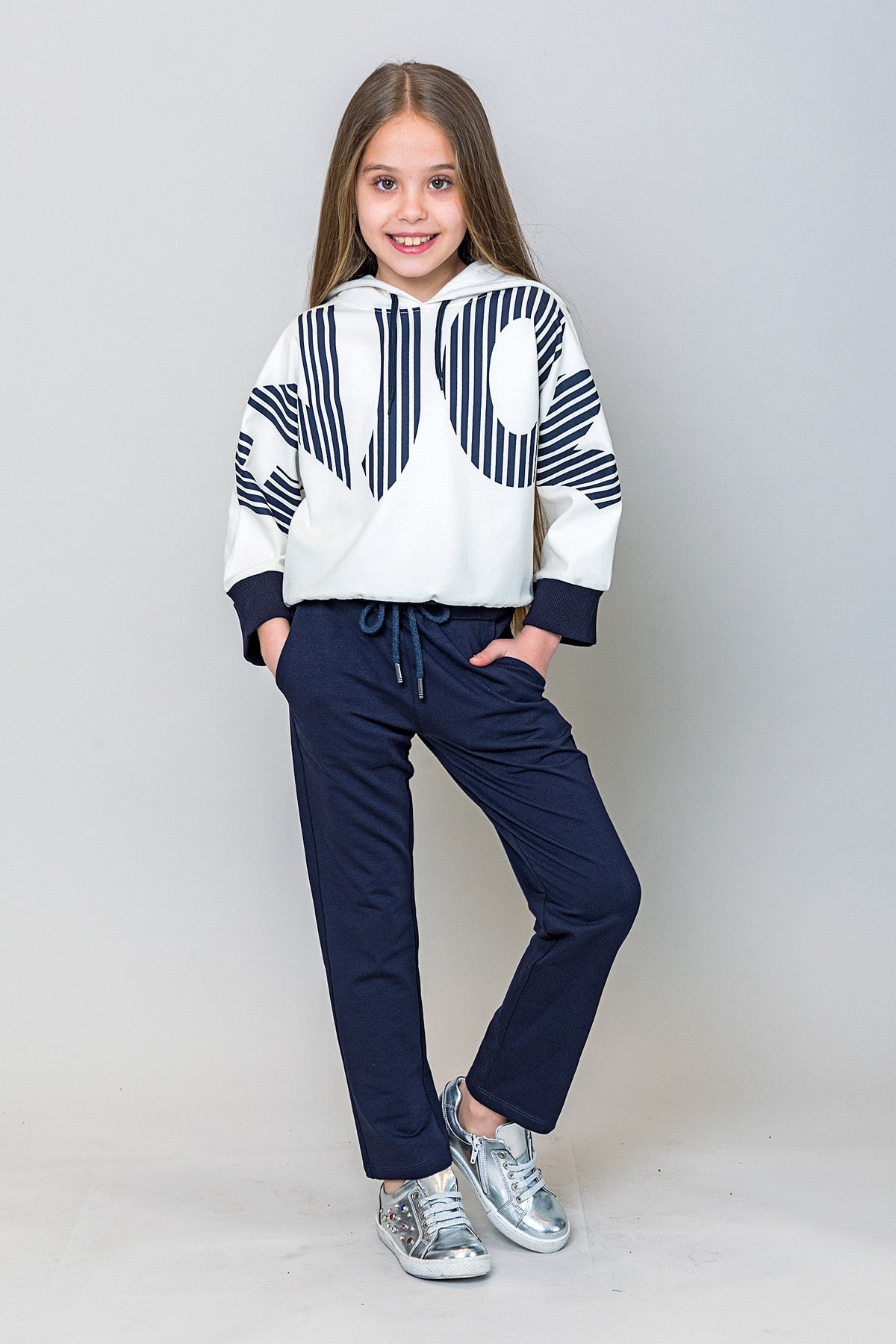 InCity Kids Kız Çocuk Düz Paça Eşofman Altı