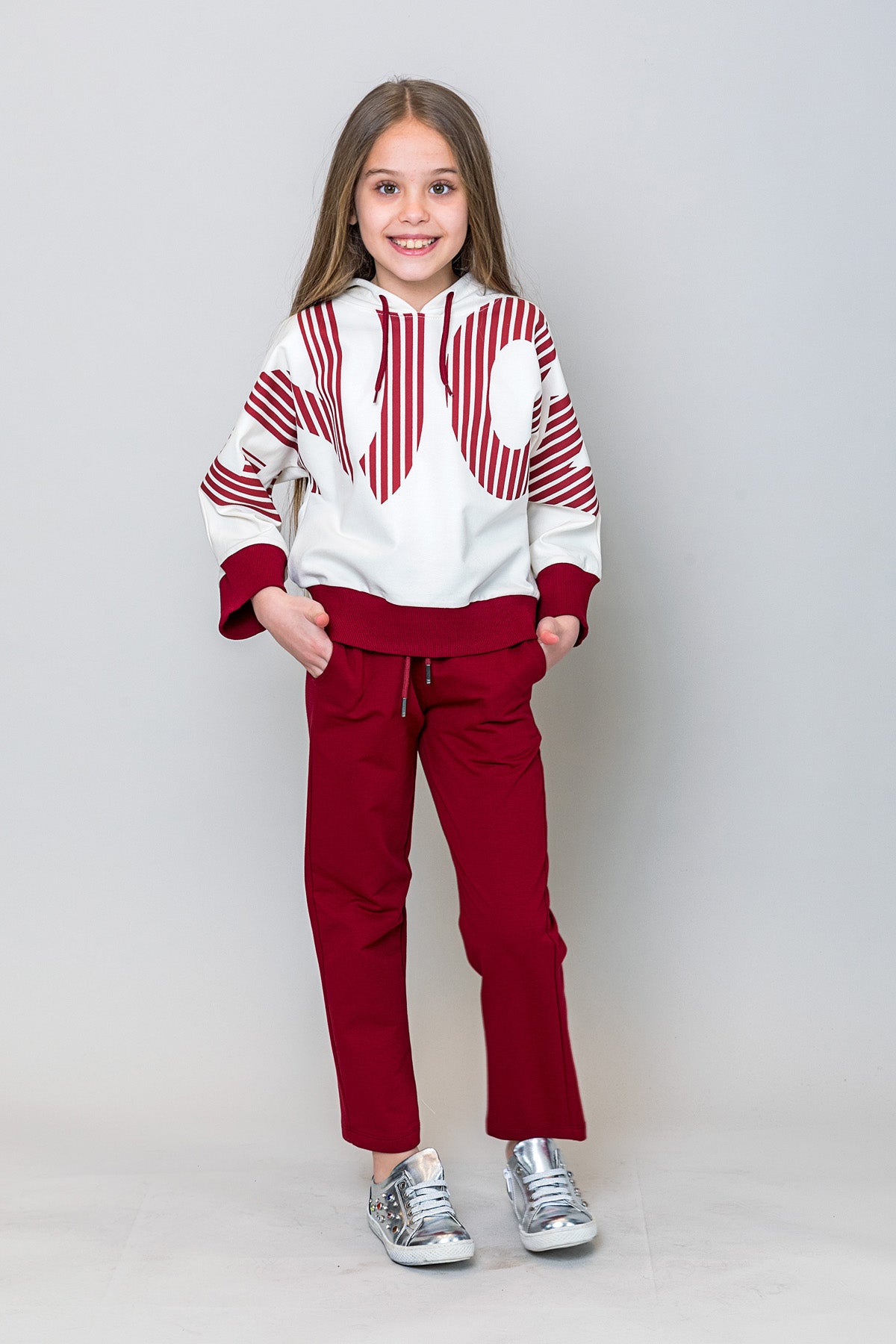 InCity Kids Kız Çocuk Düz Paça Eşofman Altı