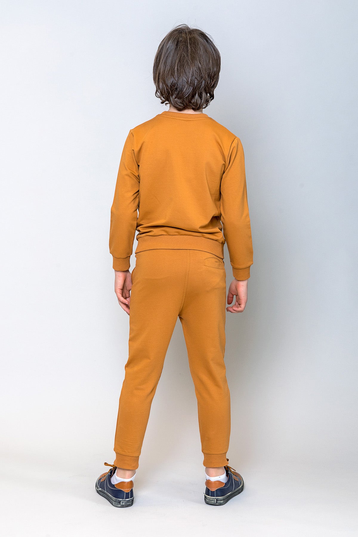 InCity Kids Erkek Çocuk Harf Nakışlı Sweatshirt