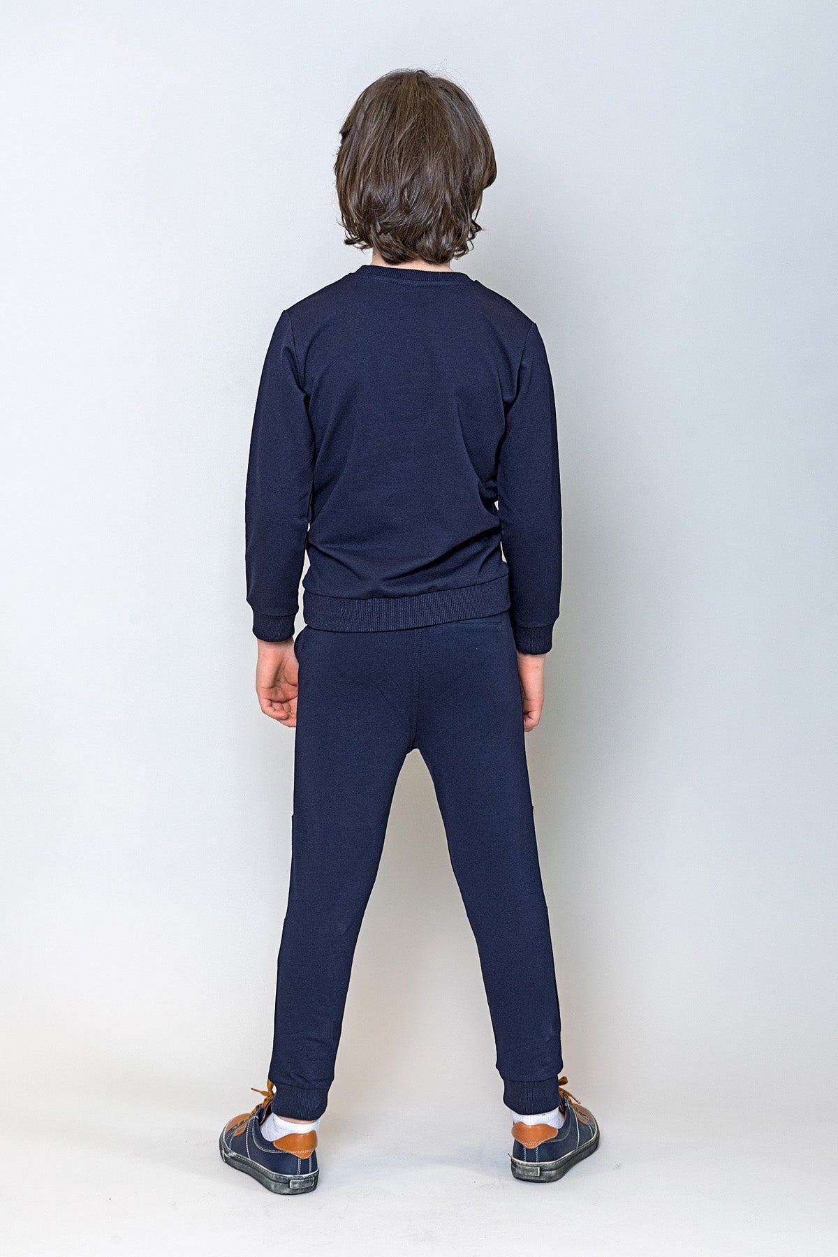 InCity Kids Erkek Çocuk Harf Nakışlı Sweatshirt