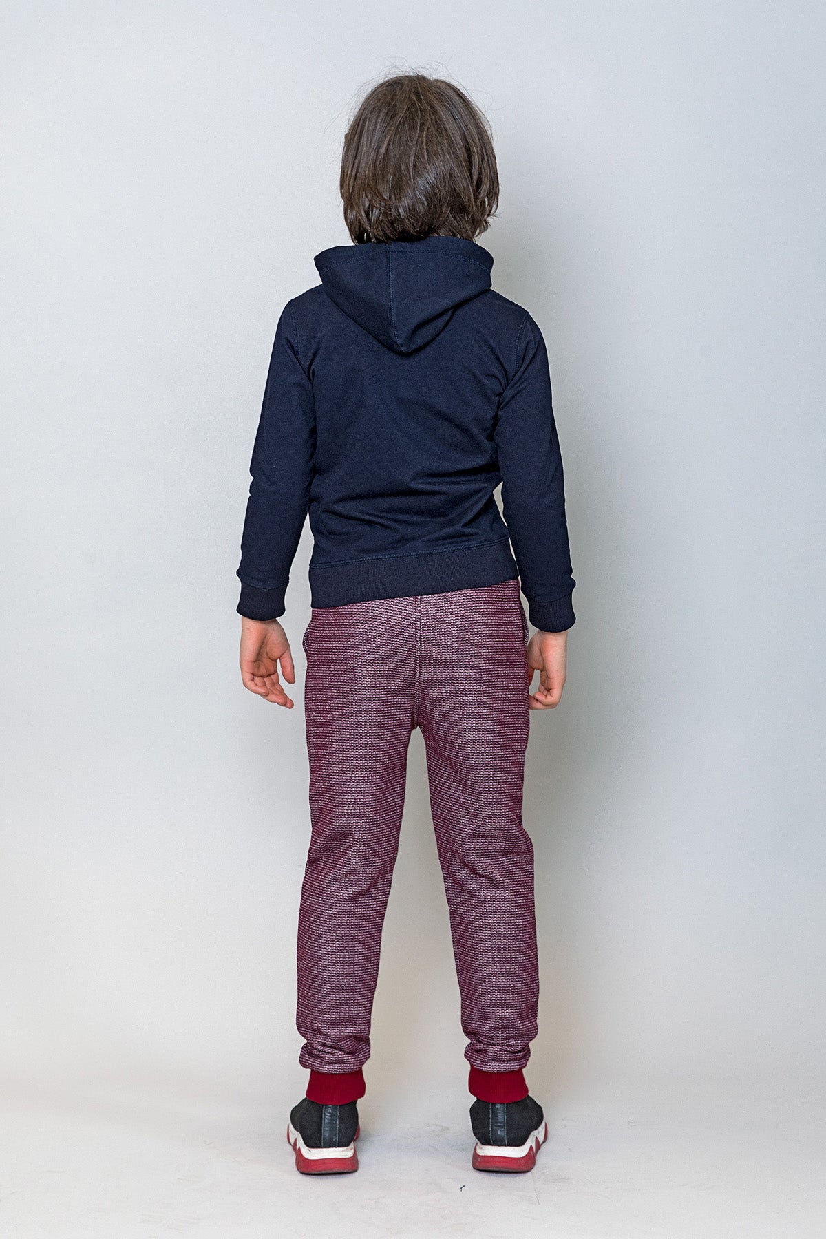 InCity Kids Erkek Çocuk NYC Nakışlı Fermuarlı Kapüşonlu Sweatshirt