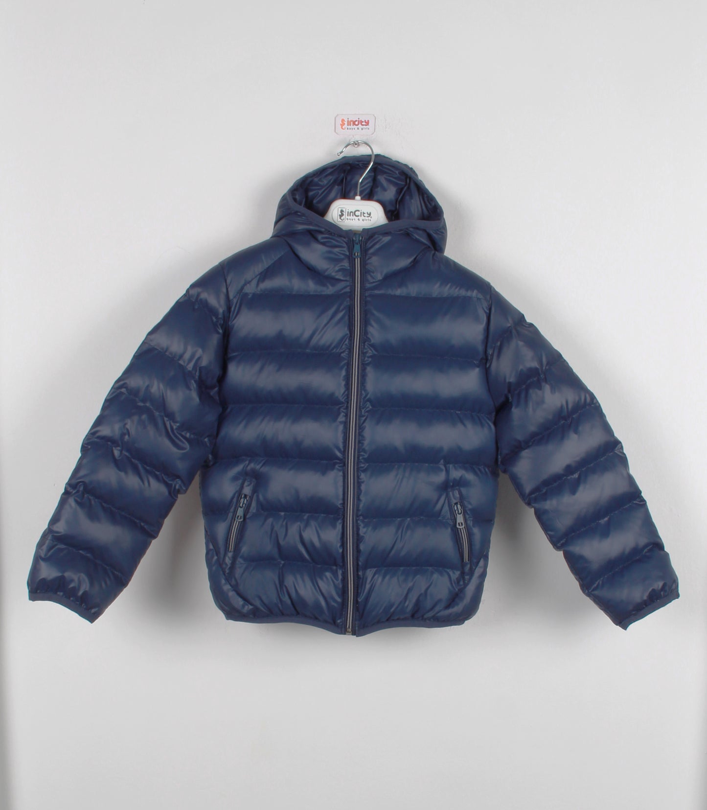 InCity Kids Erkek Çocuk Kapüşonlu Bomber Şişme Mont