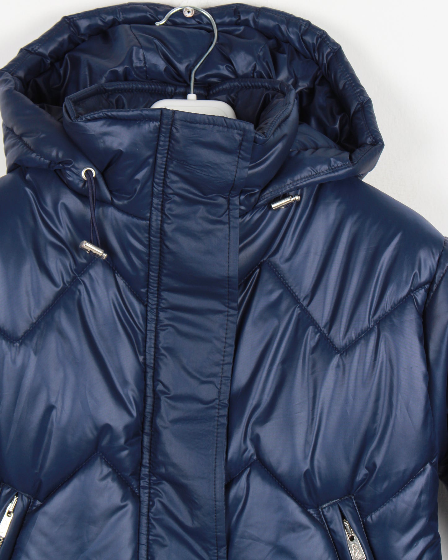 InCity Kids Kız Çocuk Kapüşonlu Kapitone Desenli Şişme Mont