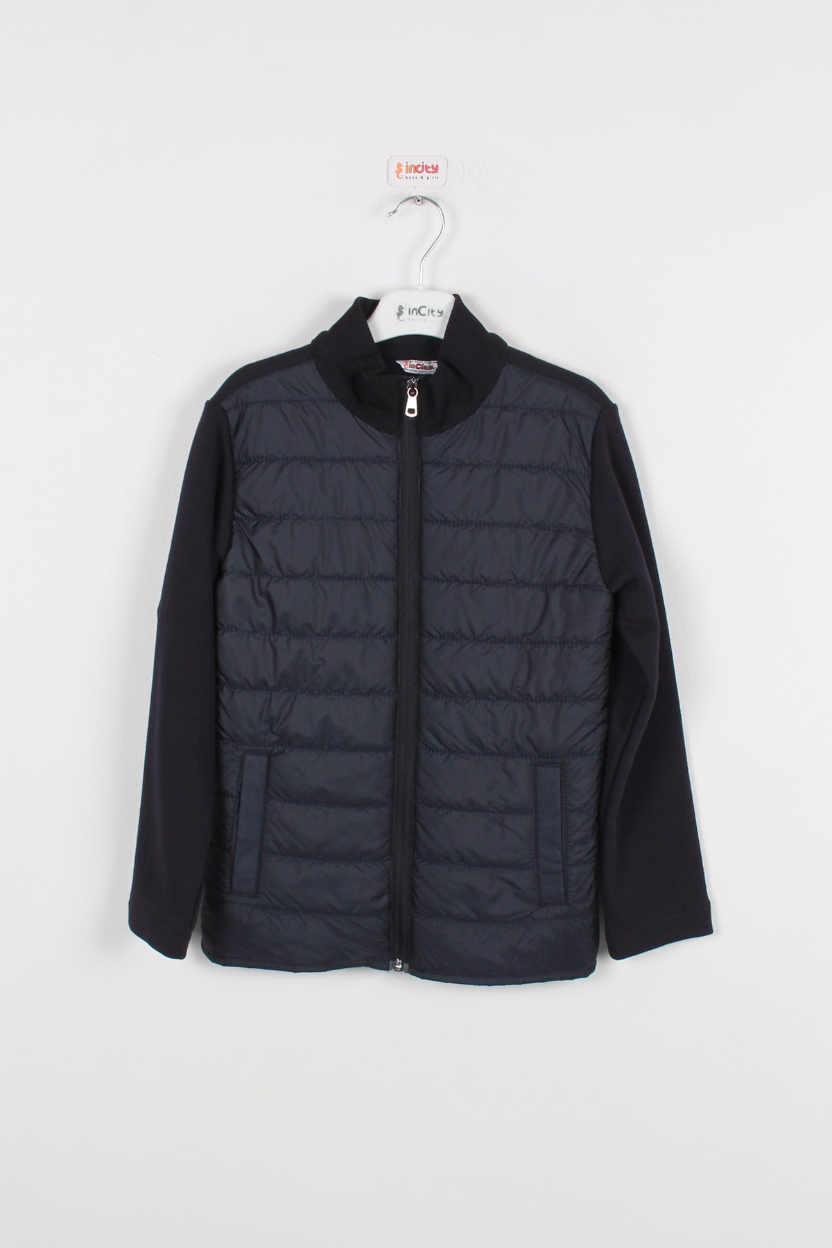 InCity Kids Erkek Çocuk Fermuarlı Ceket