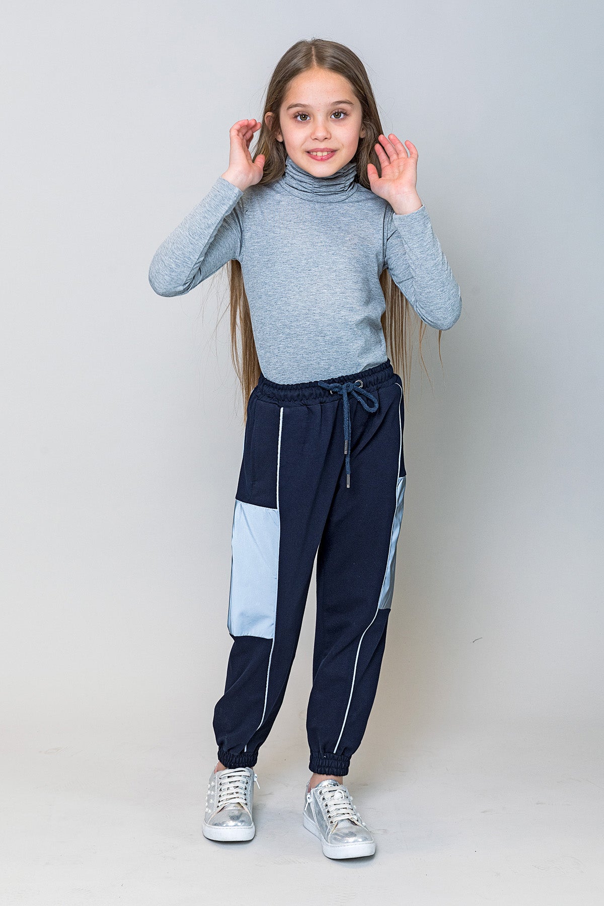 InCity Kids Kız Çocuk Reflektörlü Jogger Eşofman Altı