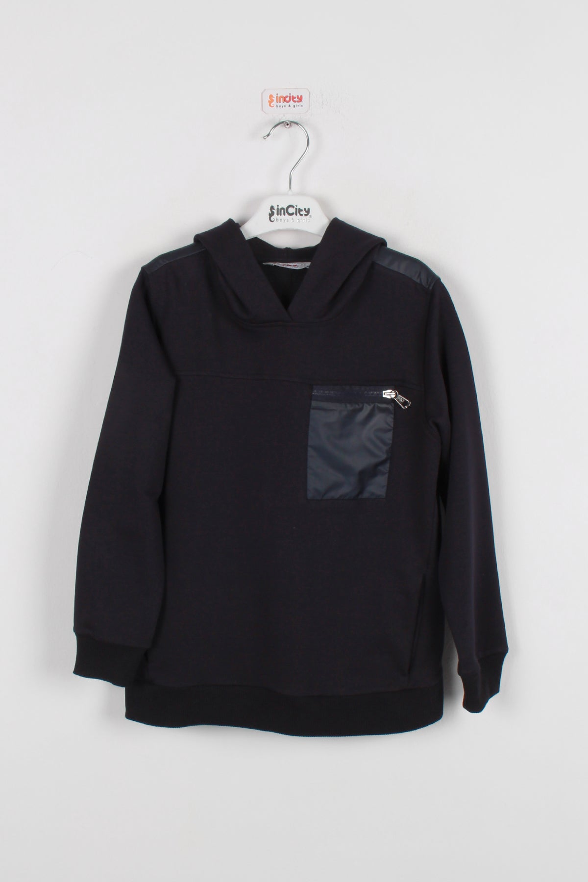 InCity Kids Erkek Çocuk Kapüşonlu Sweatshirt