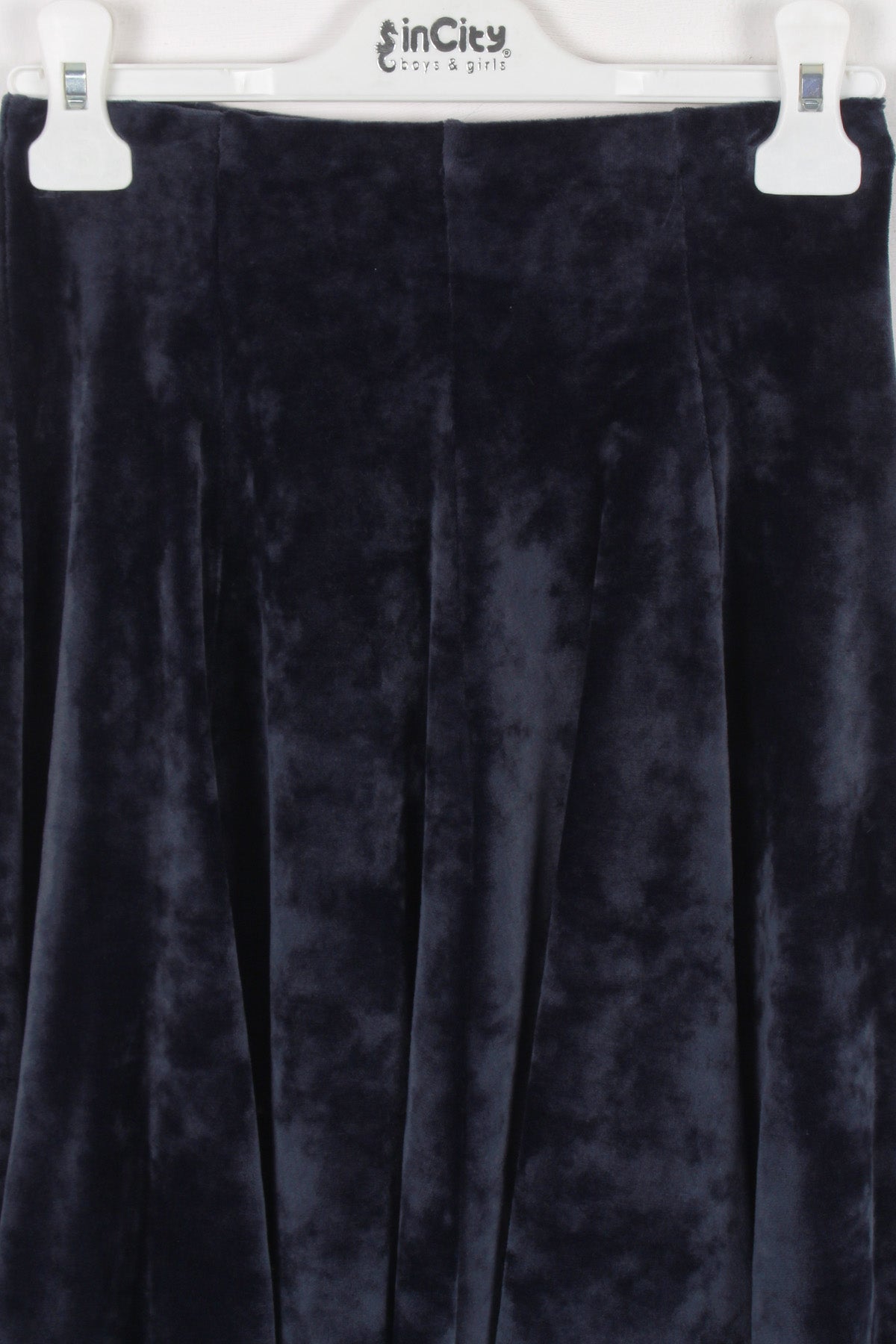 InCity Kids Kız Çocuk Volanlı Kadife Etek