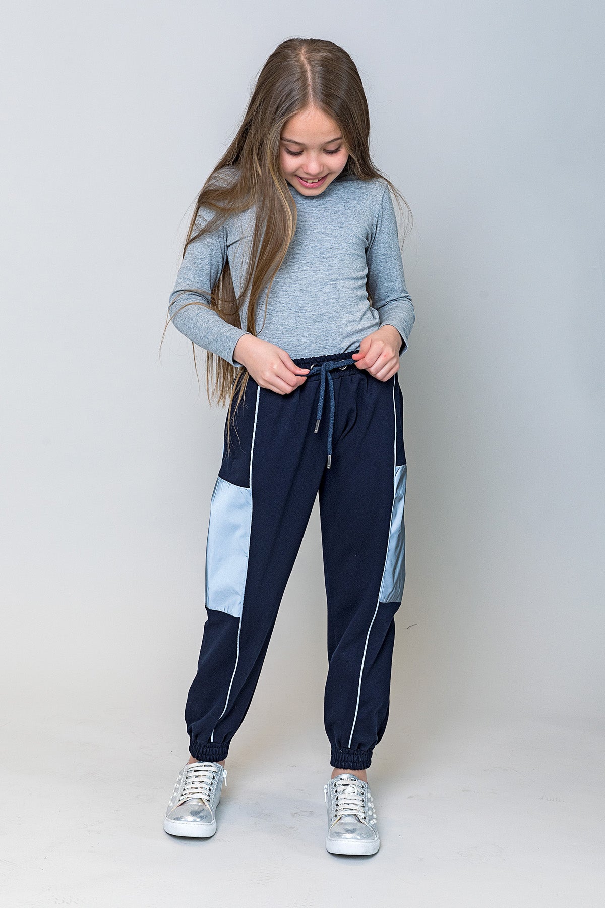 InCity Kids Kız Çocuk Reflektörlü Jogger Eşofman Altı