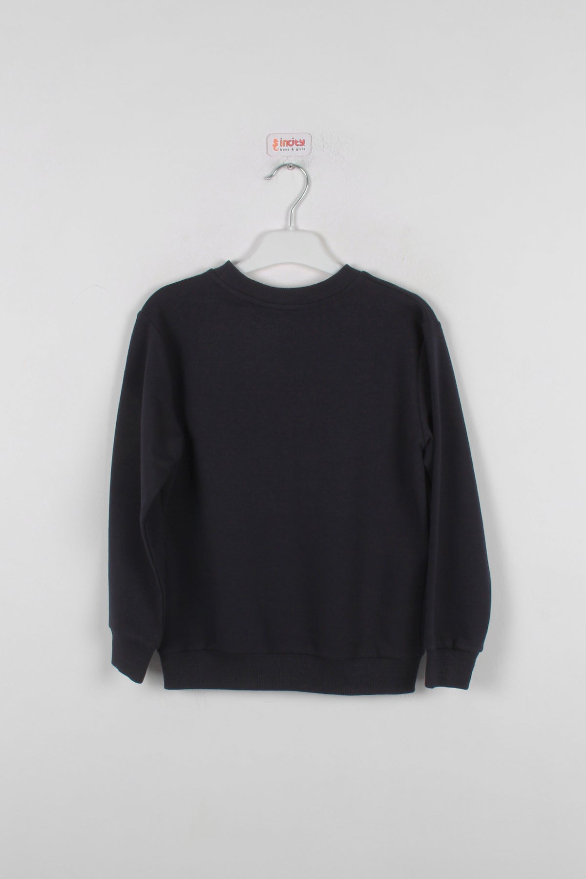 InCity Kids Erkek Çocuk Gözlük Nakışlı Detaylı Sweatshirt