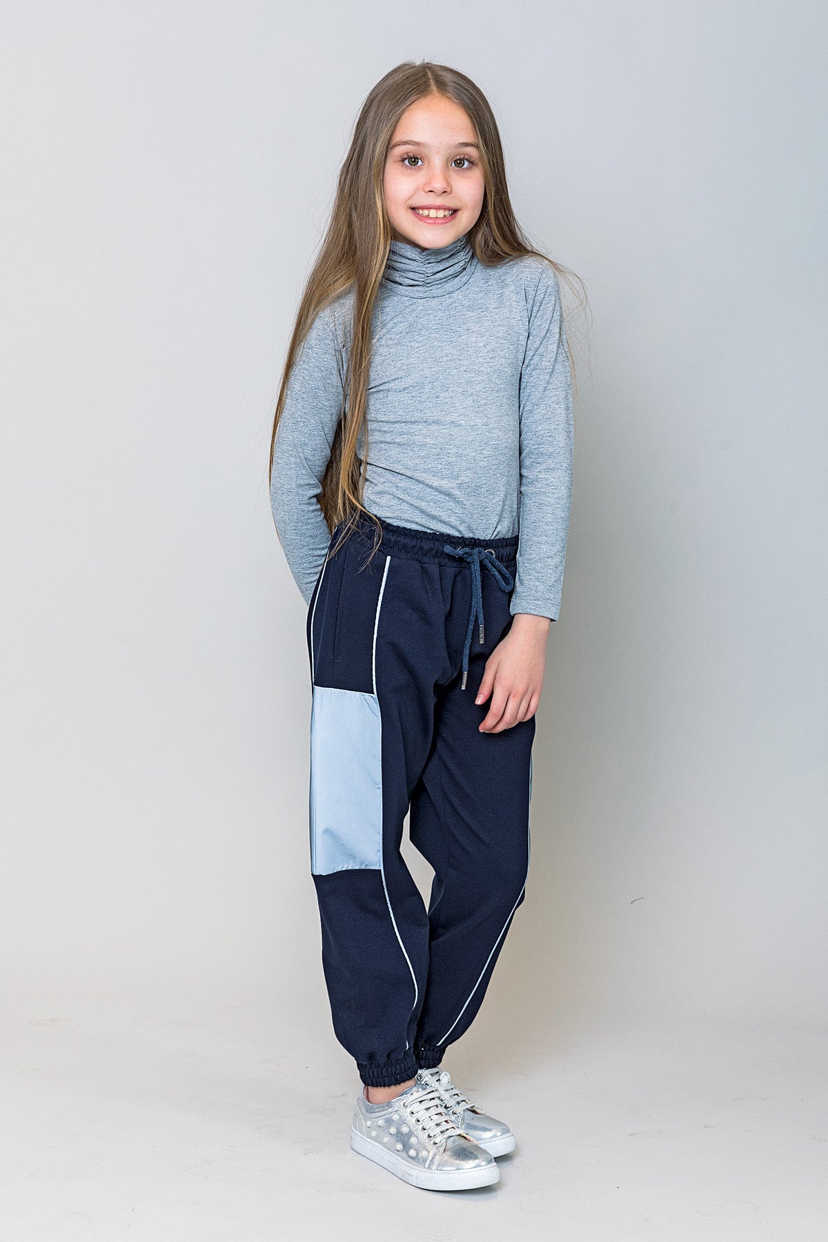 InCity Kids Kız Çocuk Reflektörlü Jogger Eşofman Altı