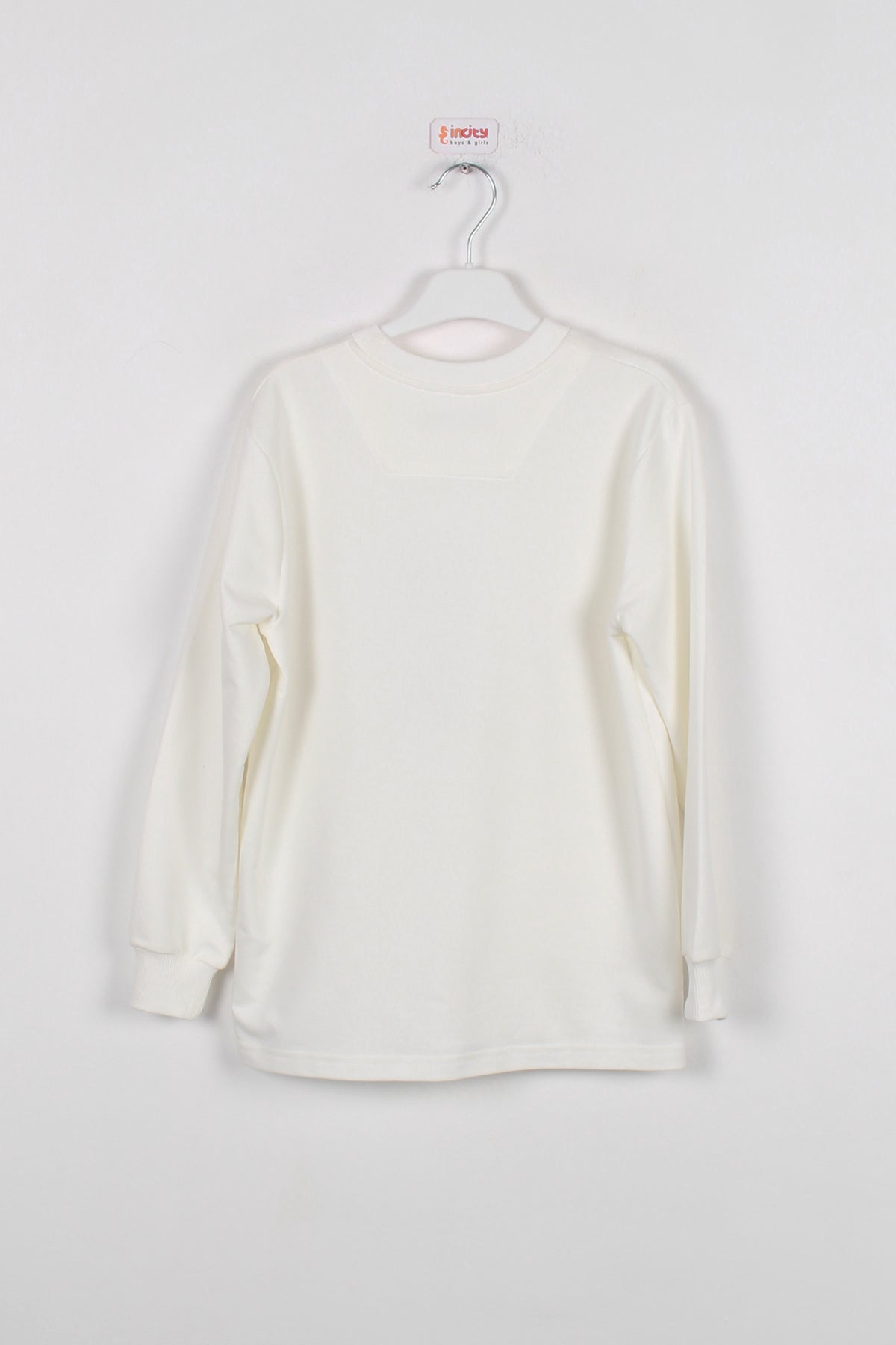 InCity Kids Erkek Çocuk Reflektör Geometri Detaylı Sweatshirt