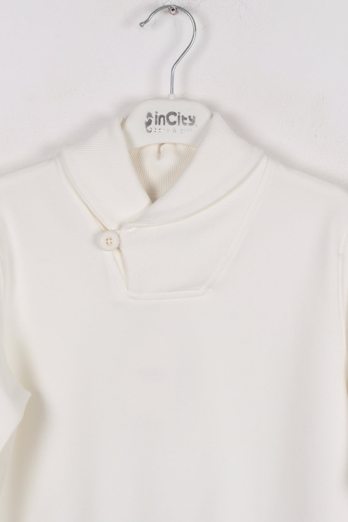 InCity Kids Erkek Düğmeli Yaka Sweatshirt