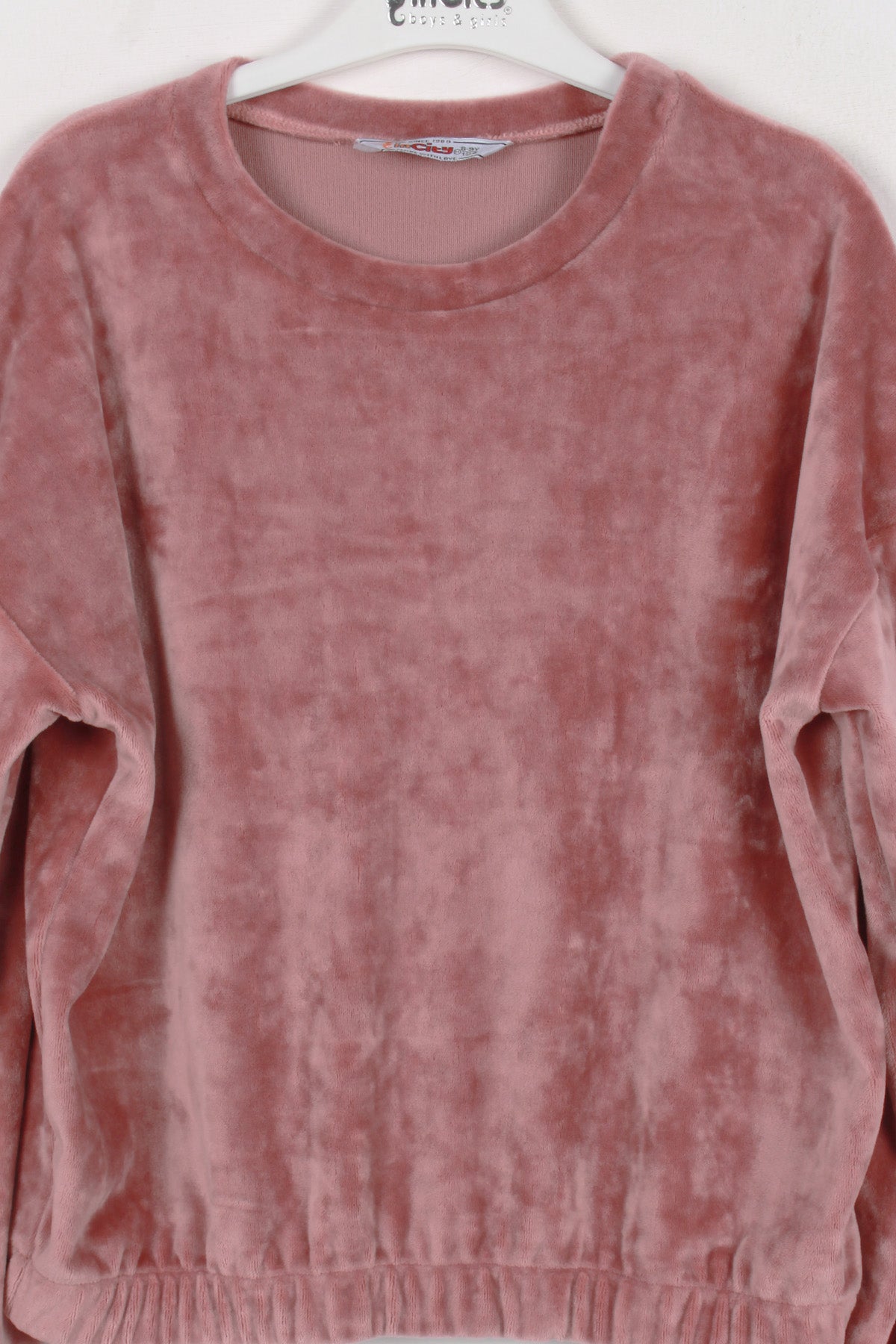 InCity Kids Kız Çocuk Kadife Sweatshirt