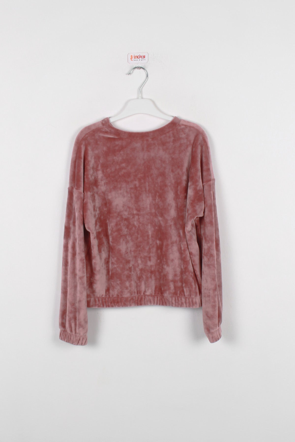 InCity Kids Kız Çocuk Kadife Sweatshirt