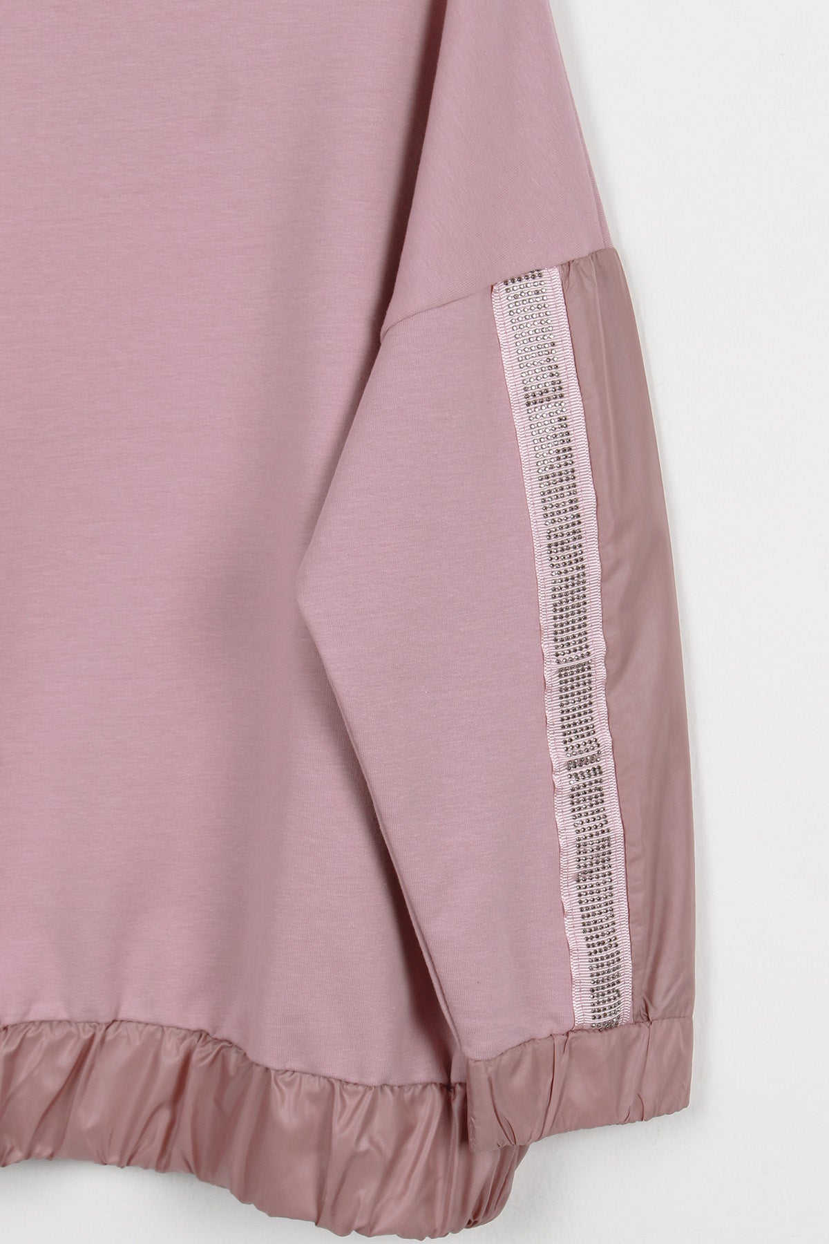 InCity Kids Kız Çocuk Taş Detaylı Sweatshirt