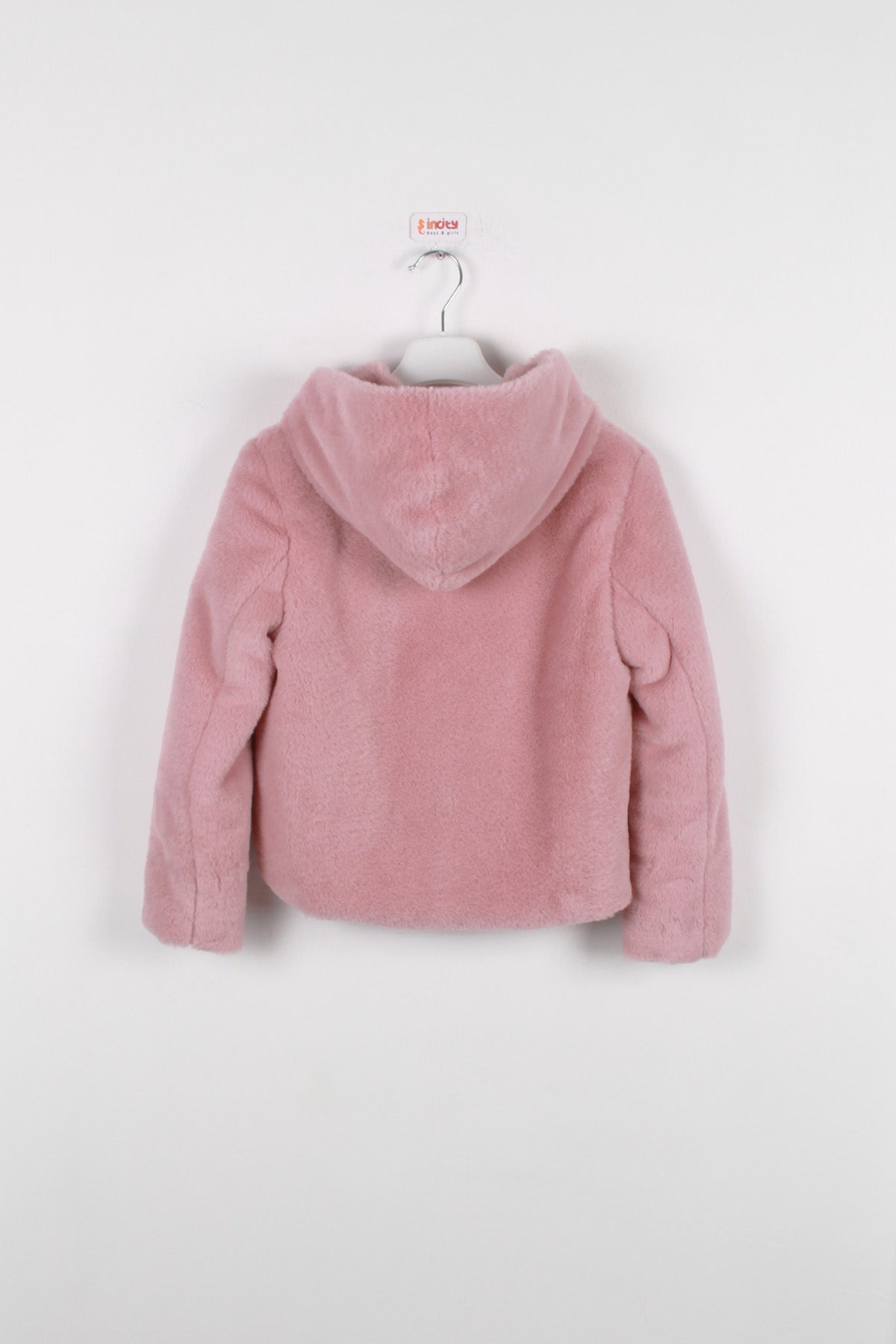 InCity Kids Kız Çocuk Yumuşacık Dokulu Peluş Mont