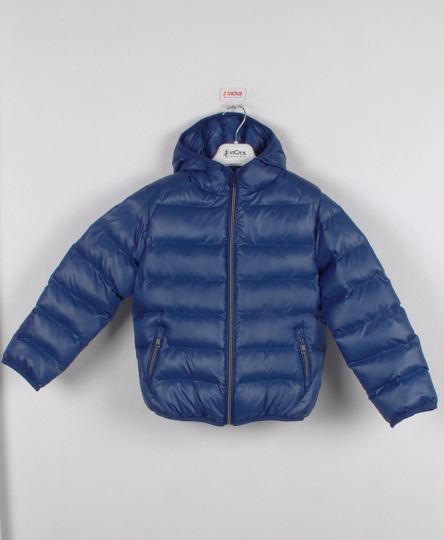 InCity Kids Erkek Çocuk Kapüşonlu Bomber Şişme Mont