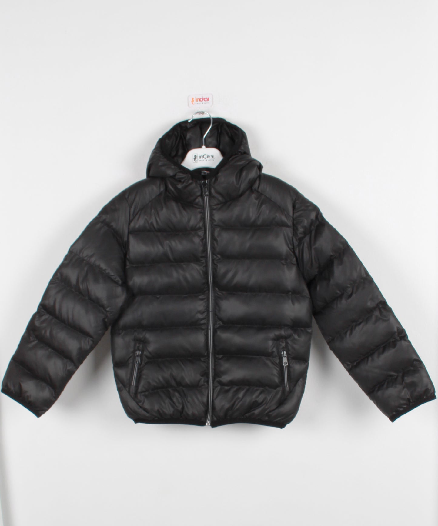 InCity Kids Erkek Çocuk Kapüşonlu Bomber Şişme Mont